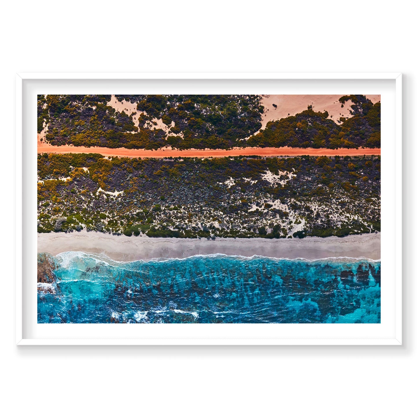 Orange Path, Kalbarri, Horizontal Print