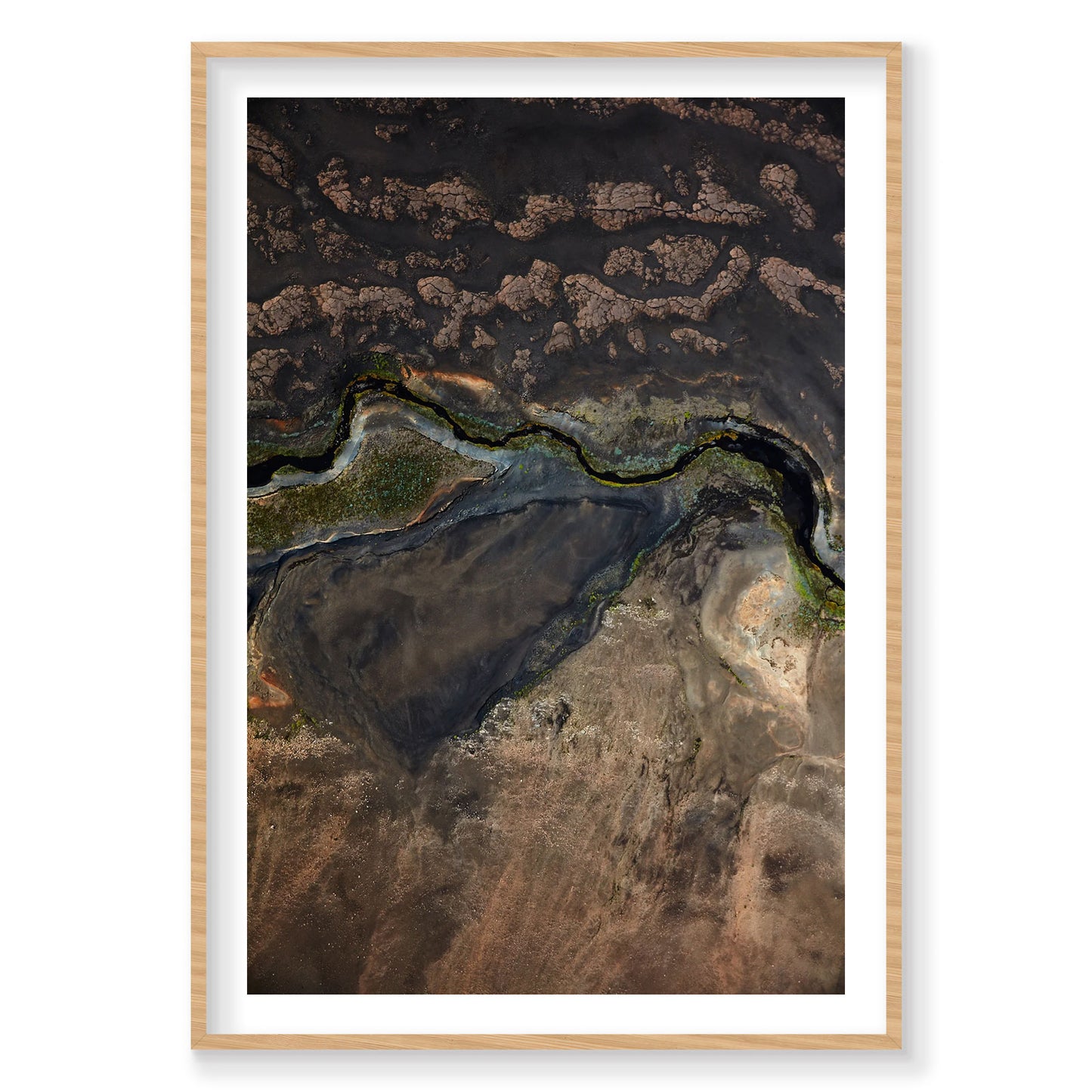 Life, Iceland, Vertical Print