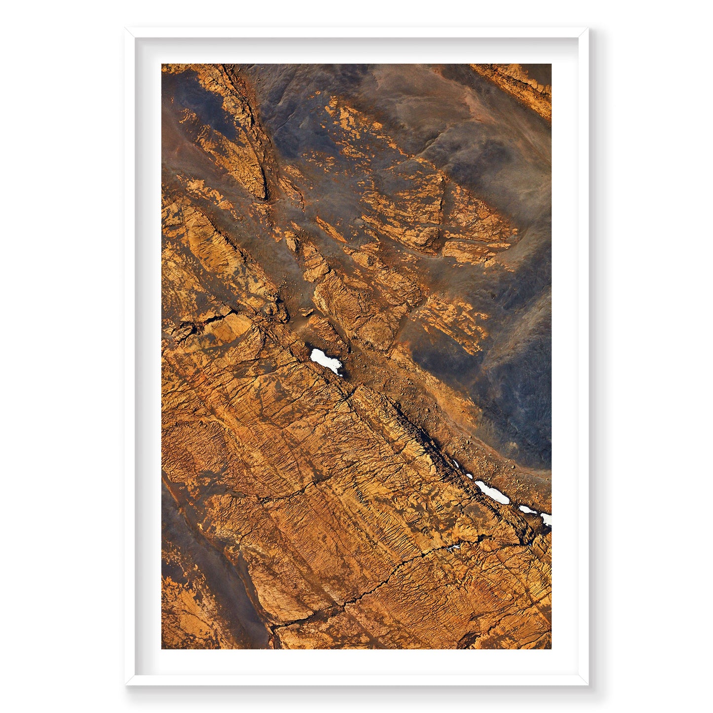 Golden, Iceland, Vertical Print