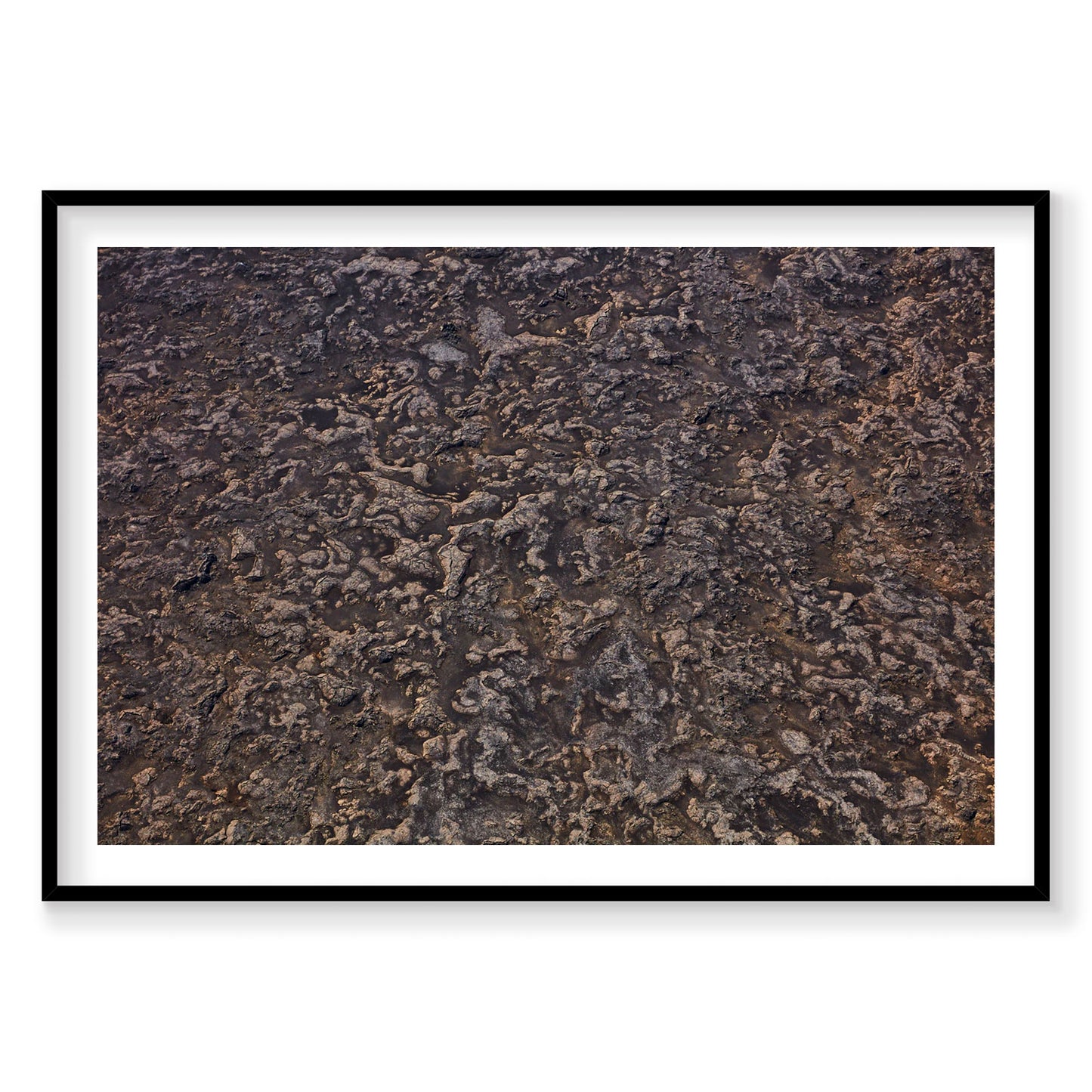 Lava Fields, Iceland, Horizontal Print