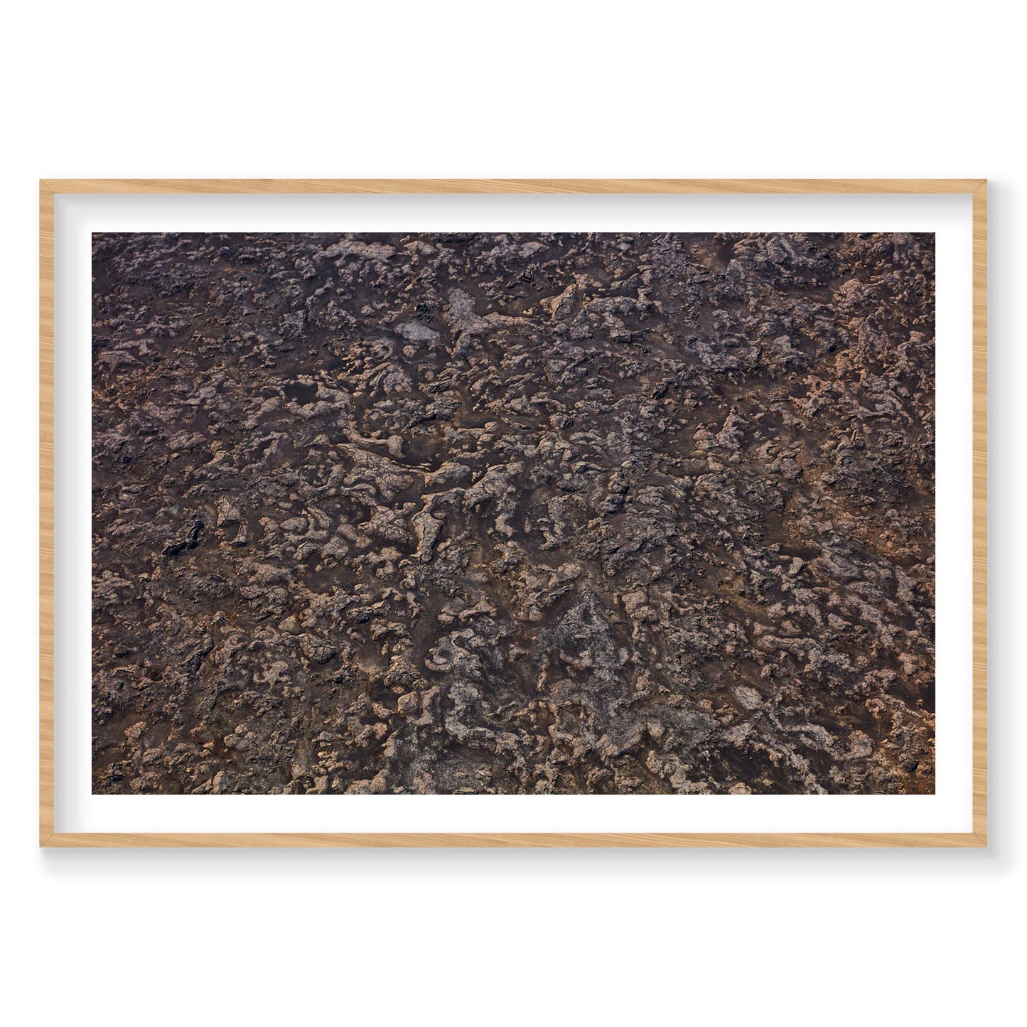 Lava Fields, Iceland, Horizontal Print