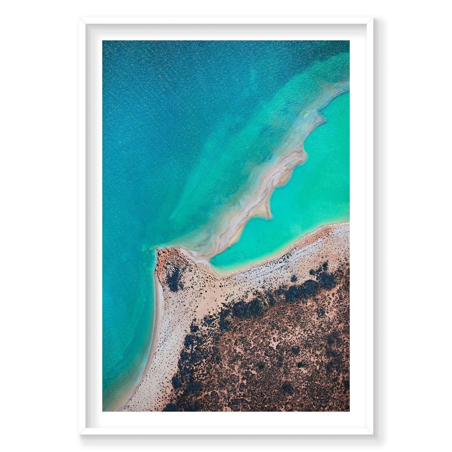 Pastels, Carrarang, Vertical Print