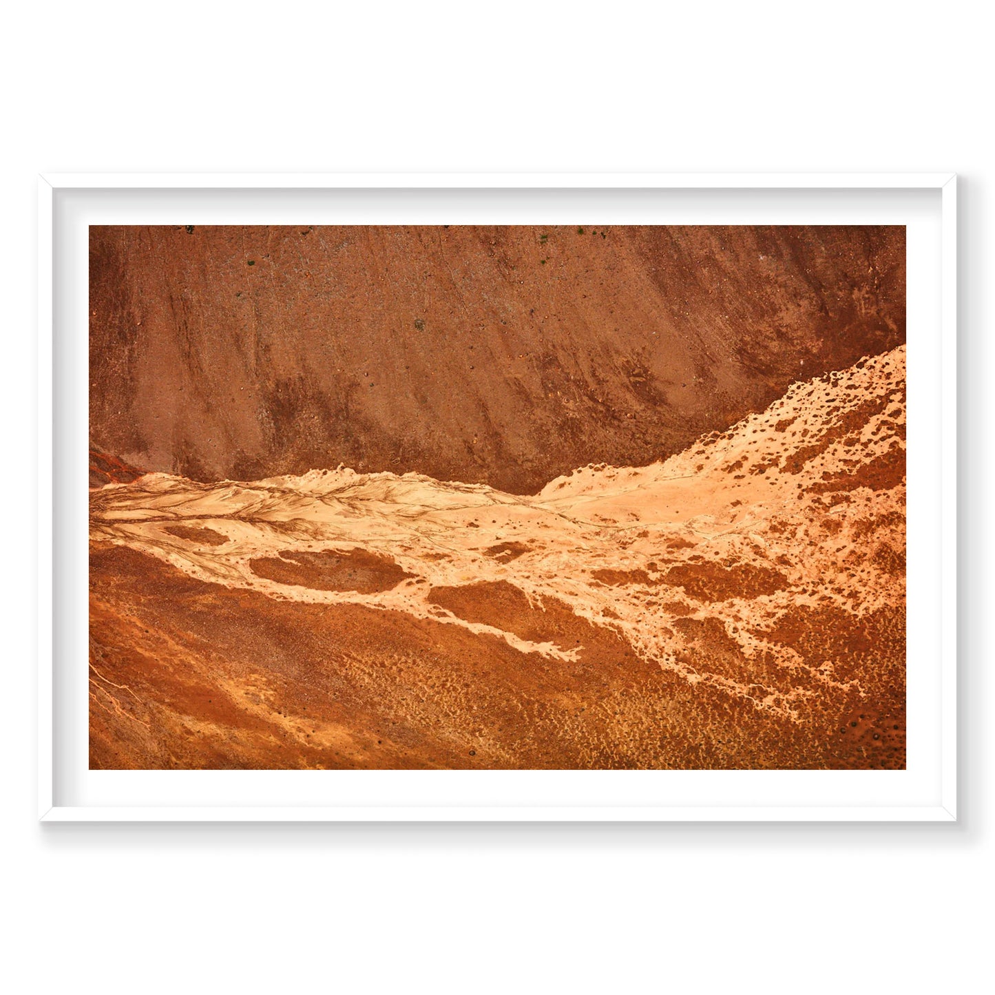 Streams, Iceland, Horizontal Print