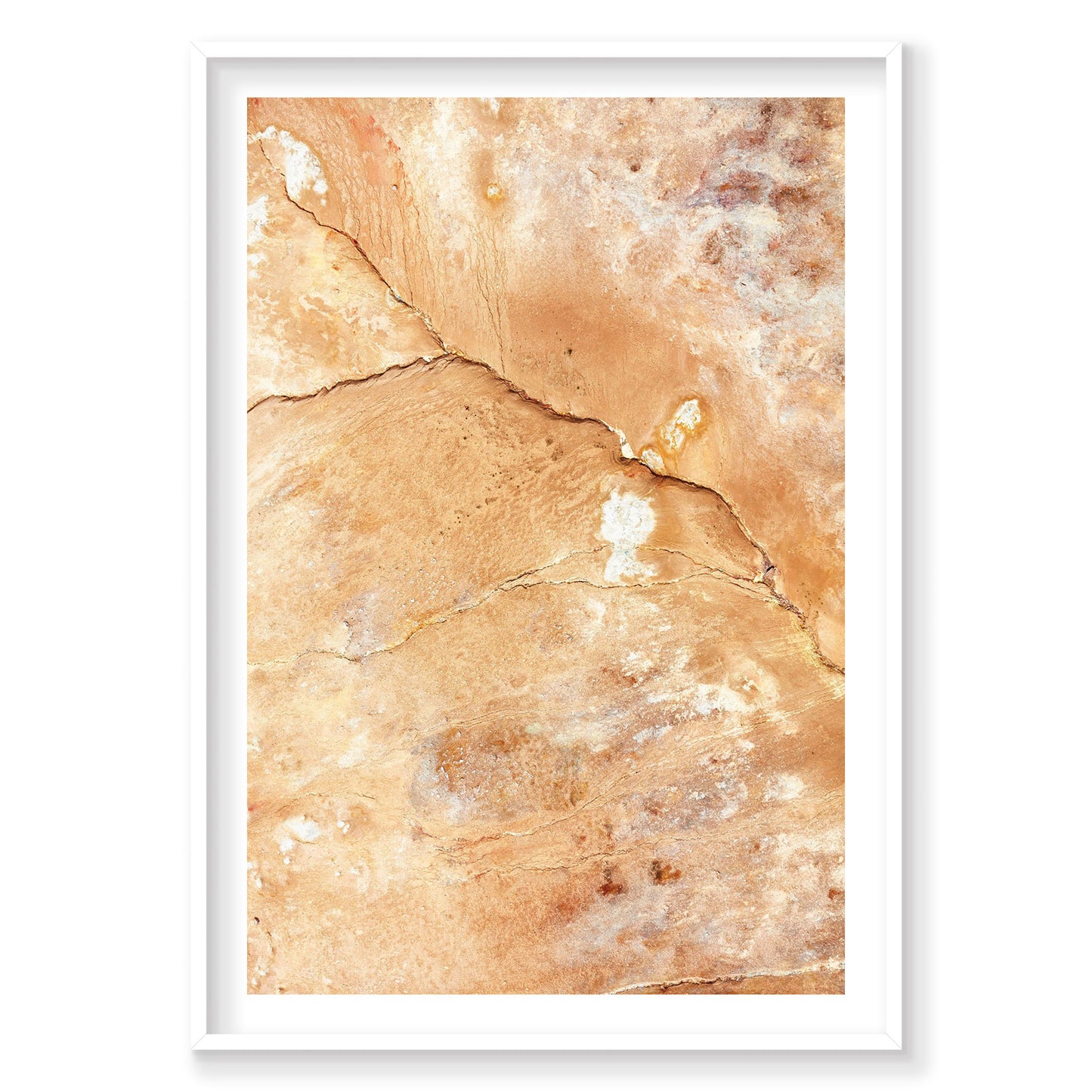 Crevice, Iceland, Vertical Print
