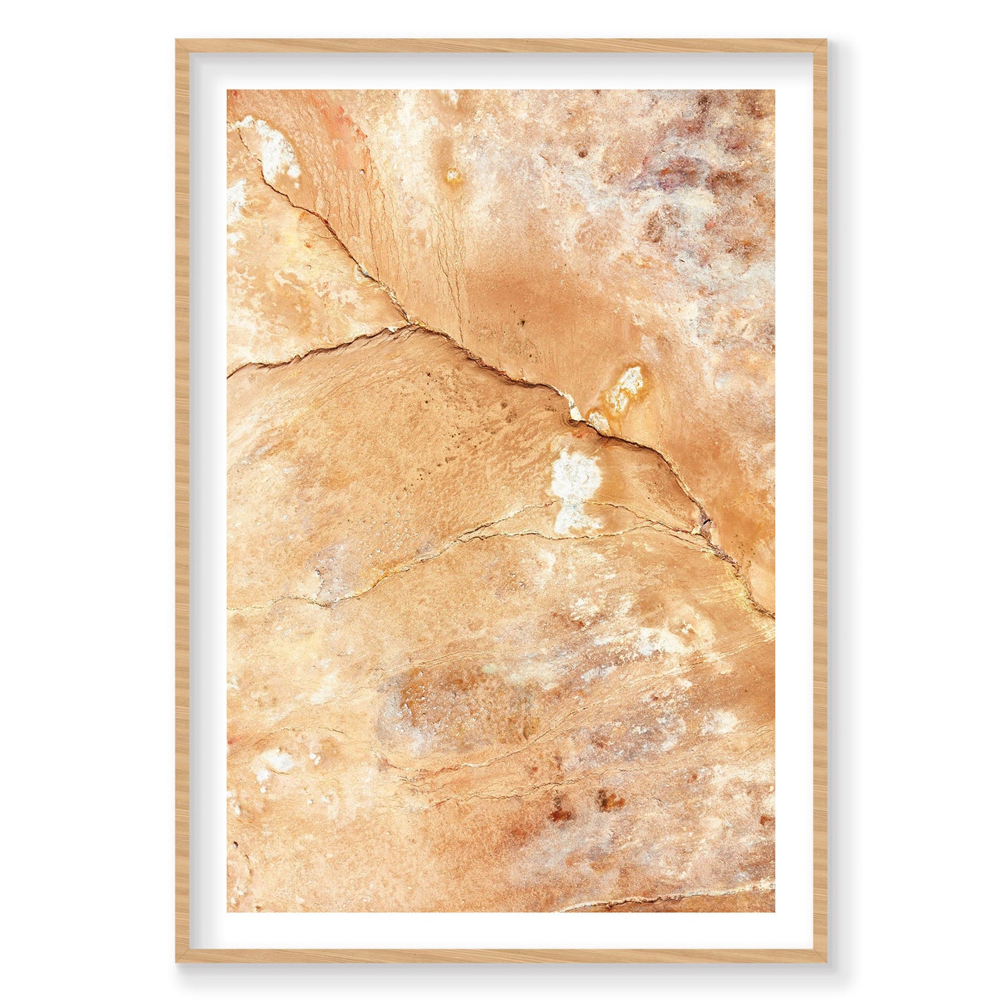 Crevice, Iceland, Vertical Print