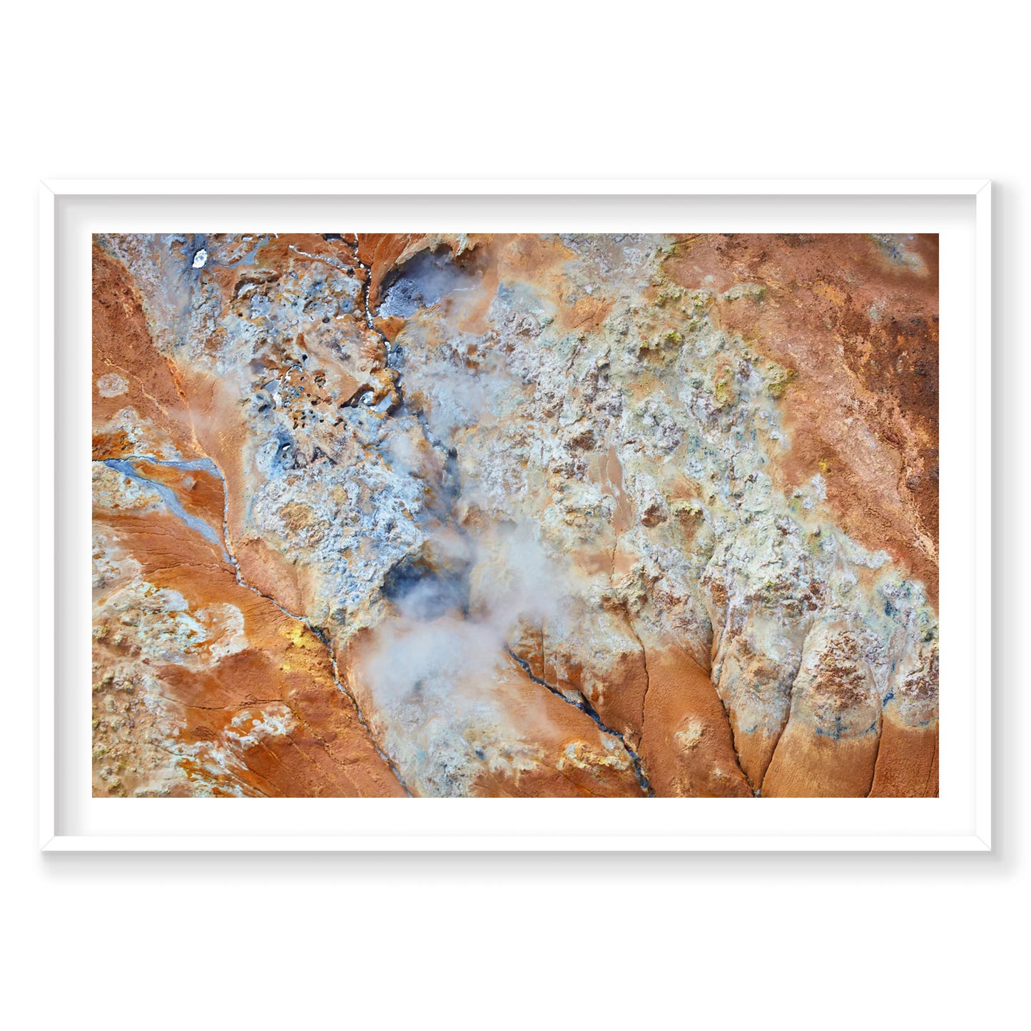 Sulphur, Iceland, Horizontal Print