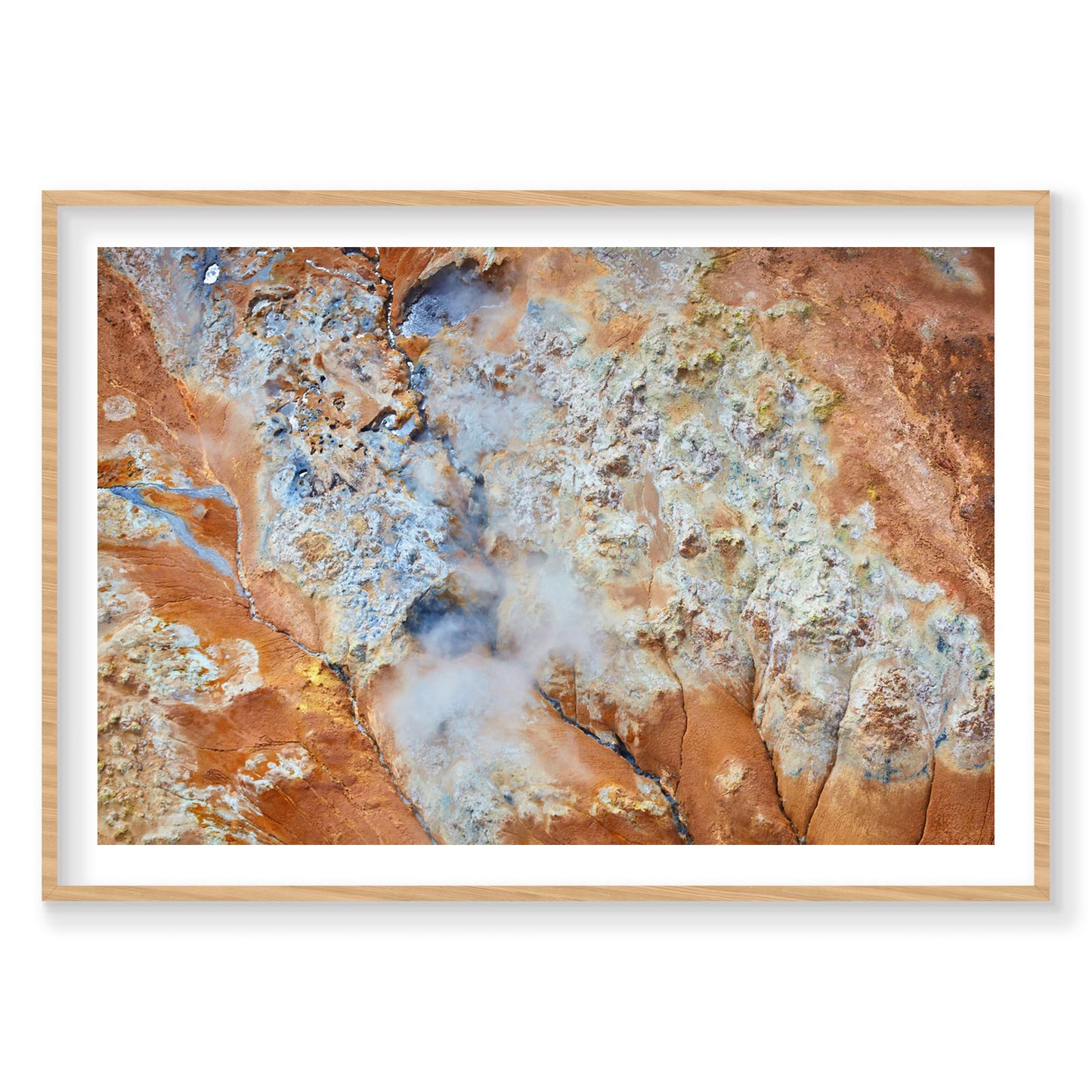 Sulphur, Iceland, Horizontal Print