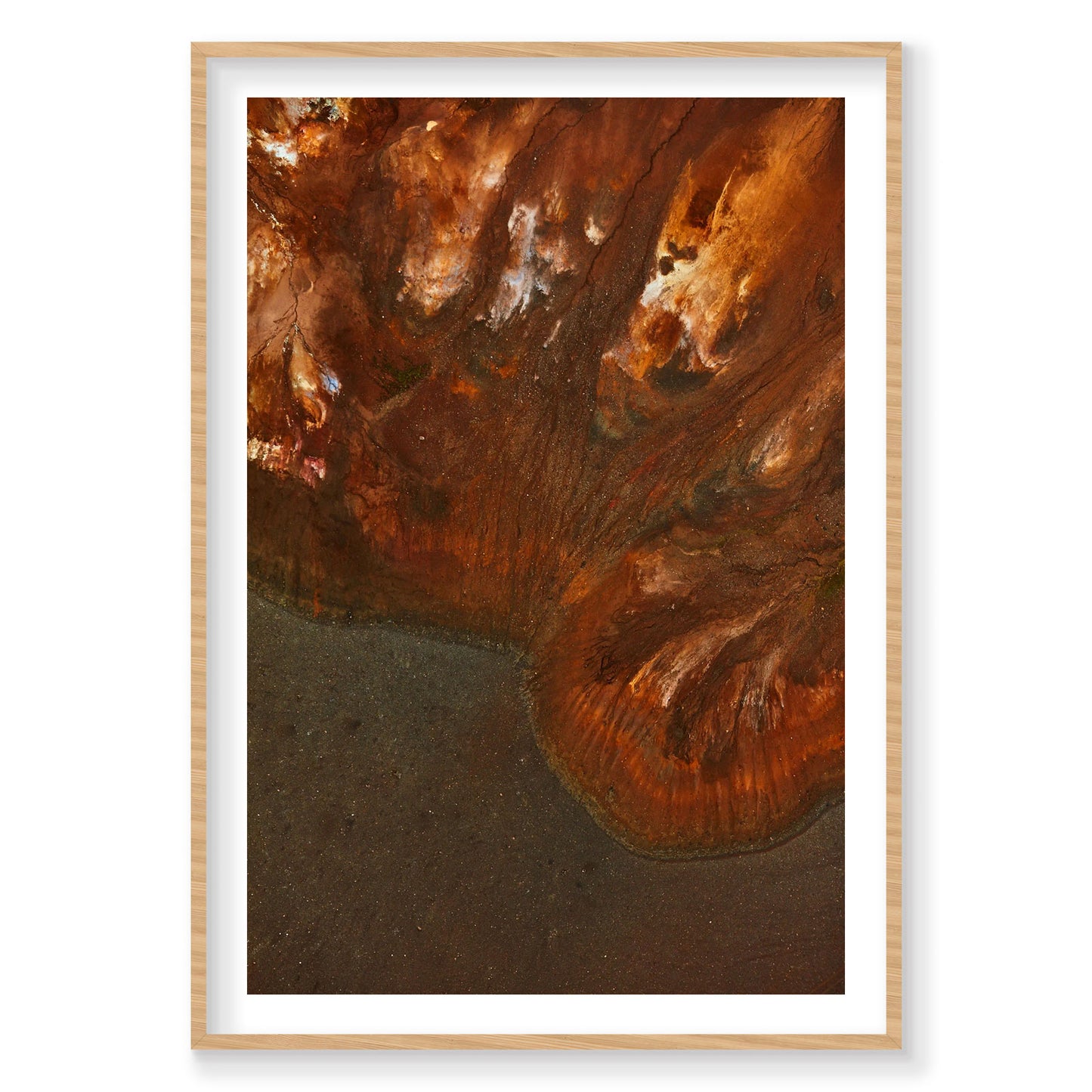 Rusty, Iceland, Vertical Print