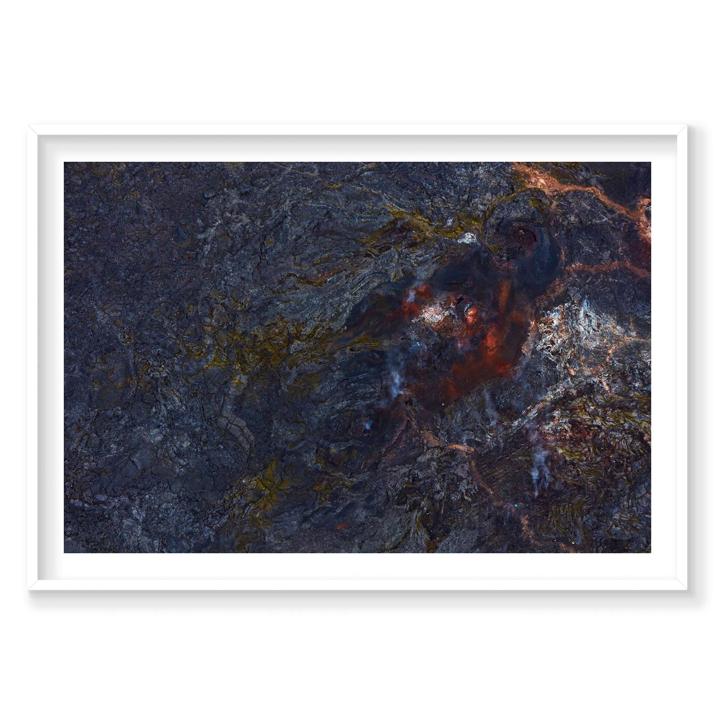 Volcanic, Iceland, Horizontal Print