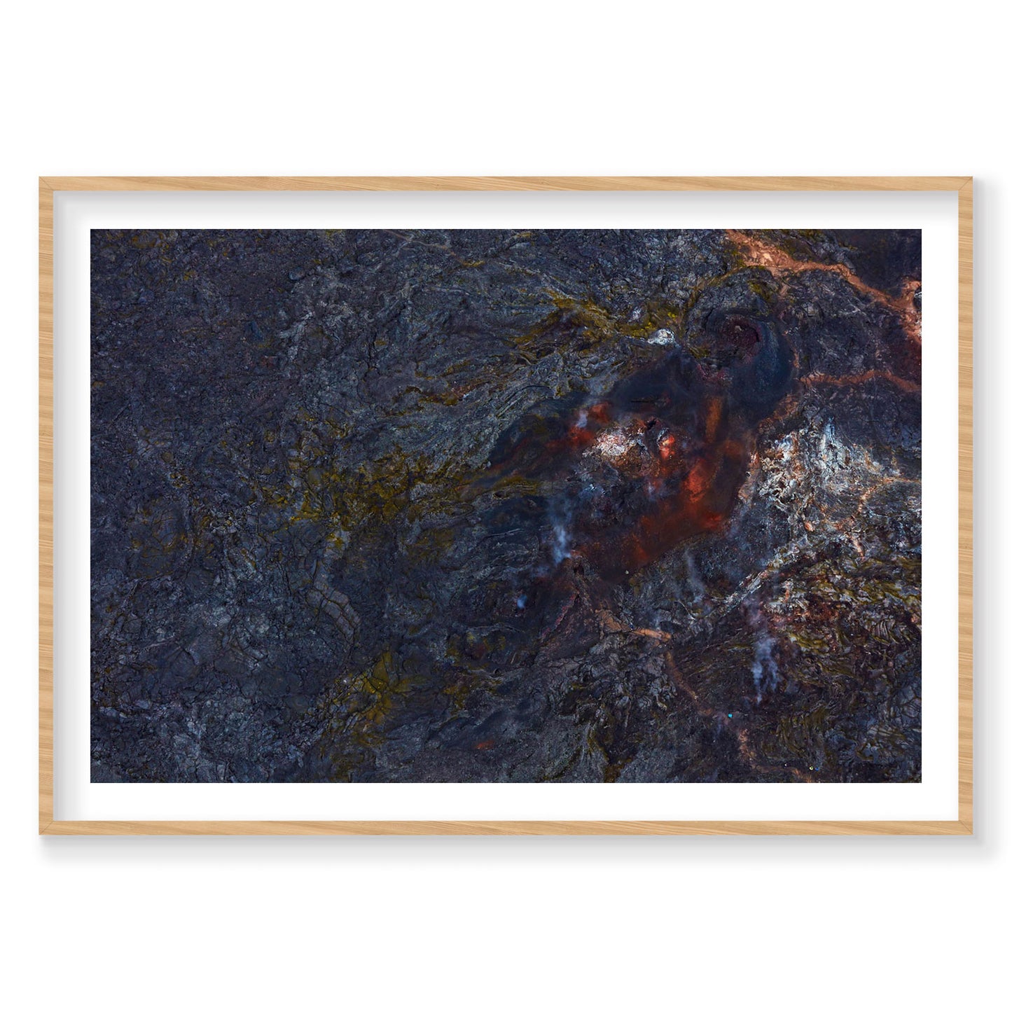 Volcanic, Iceland, Horizontal Print