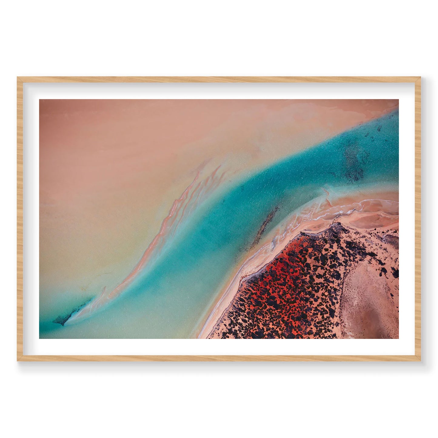 Inlet, Shark Bay, Horizontal Print