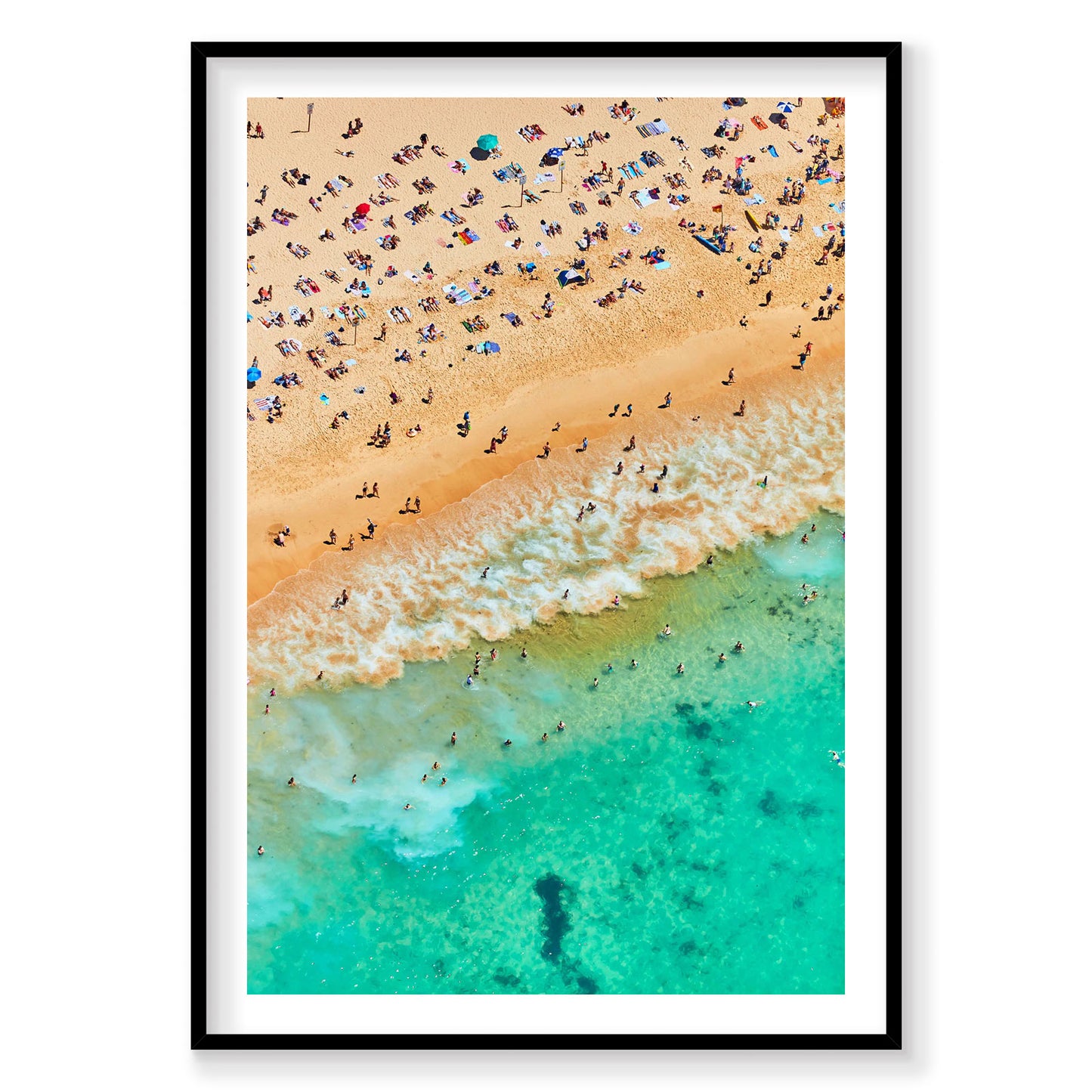 Coogee Beach, Vertical Print