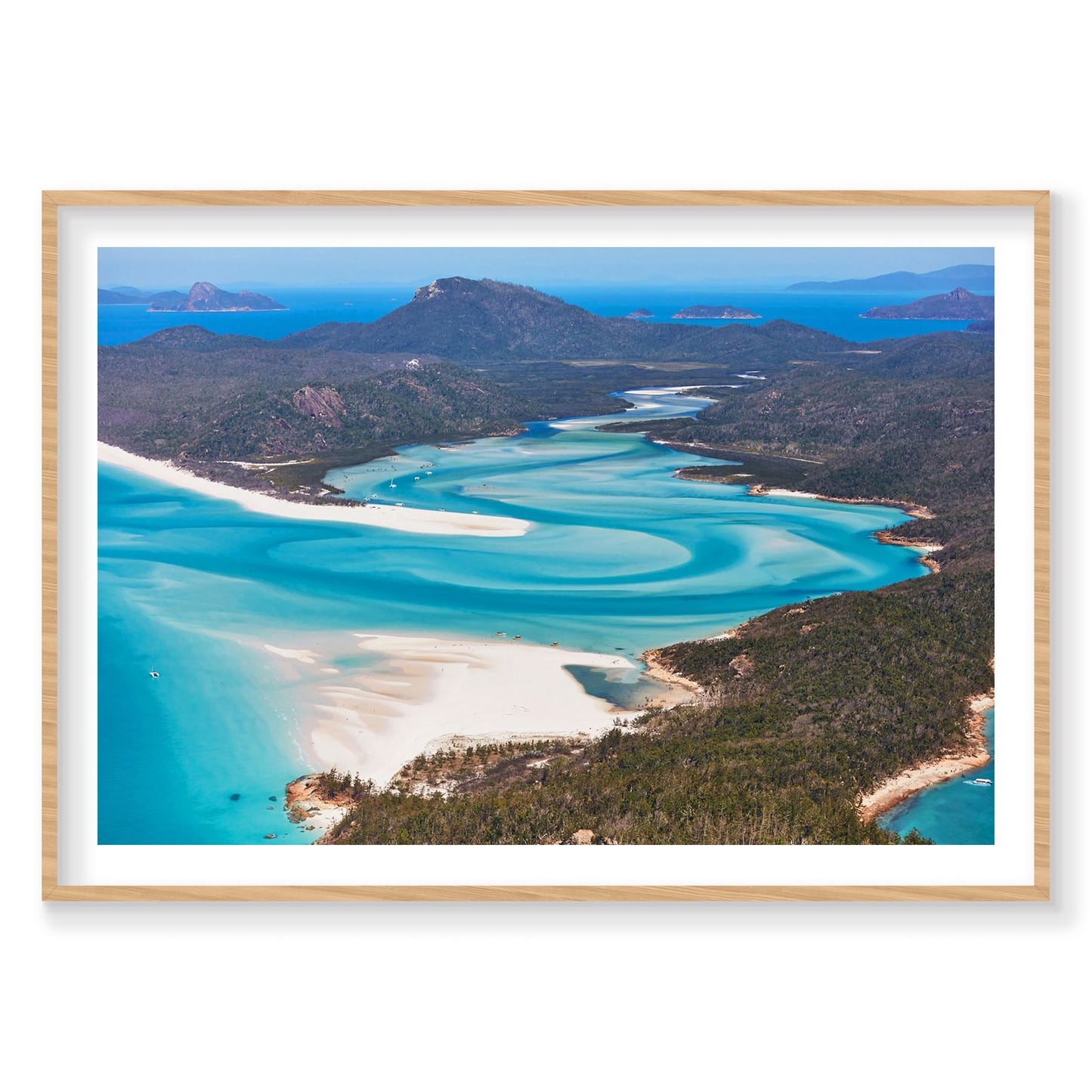 Whitehaven Beach, Horizontal Print
