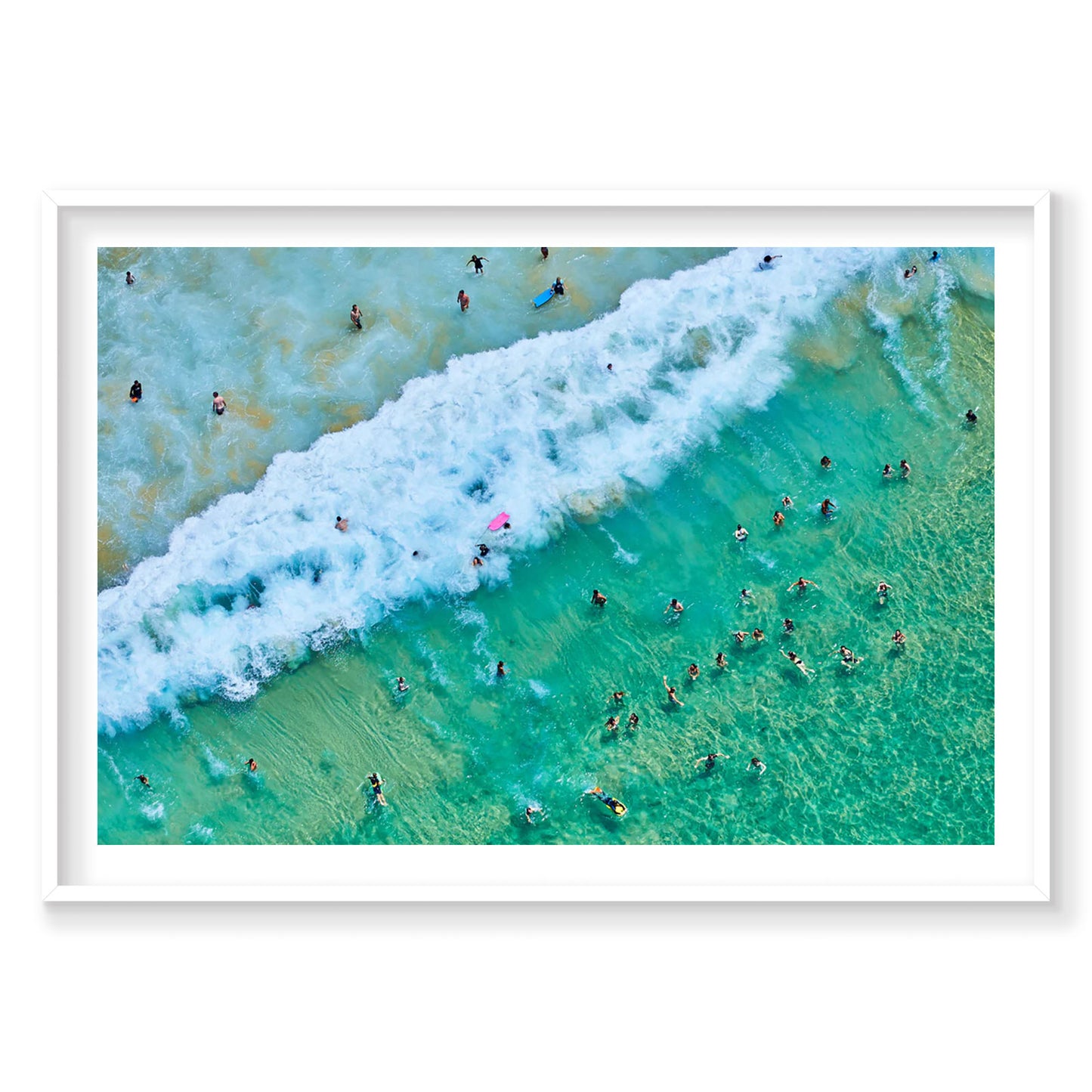 Bondi Swimmers, Horizontal Print