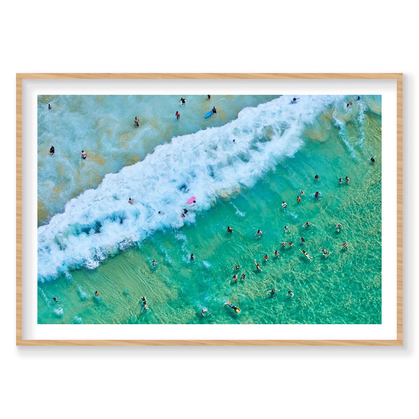 Bondi Swimmers, Horizontal Print