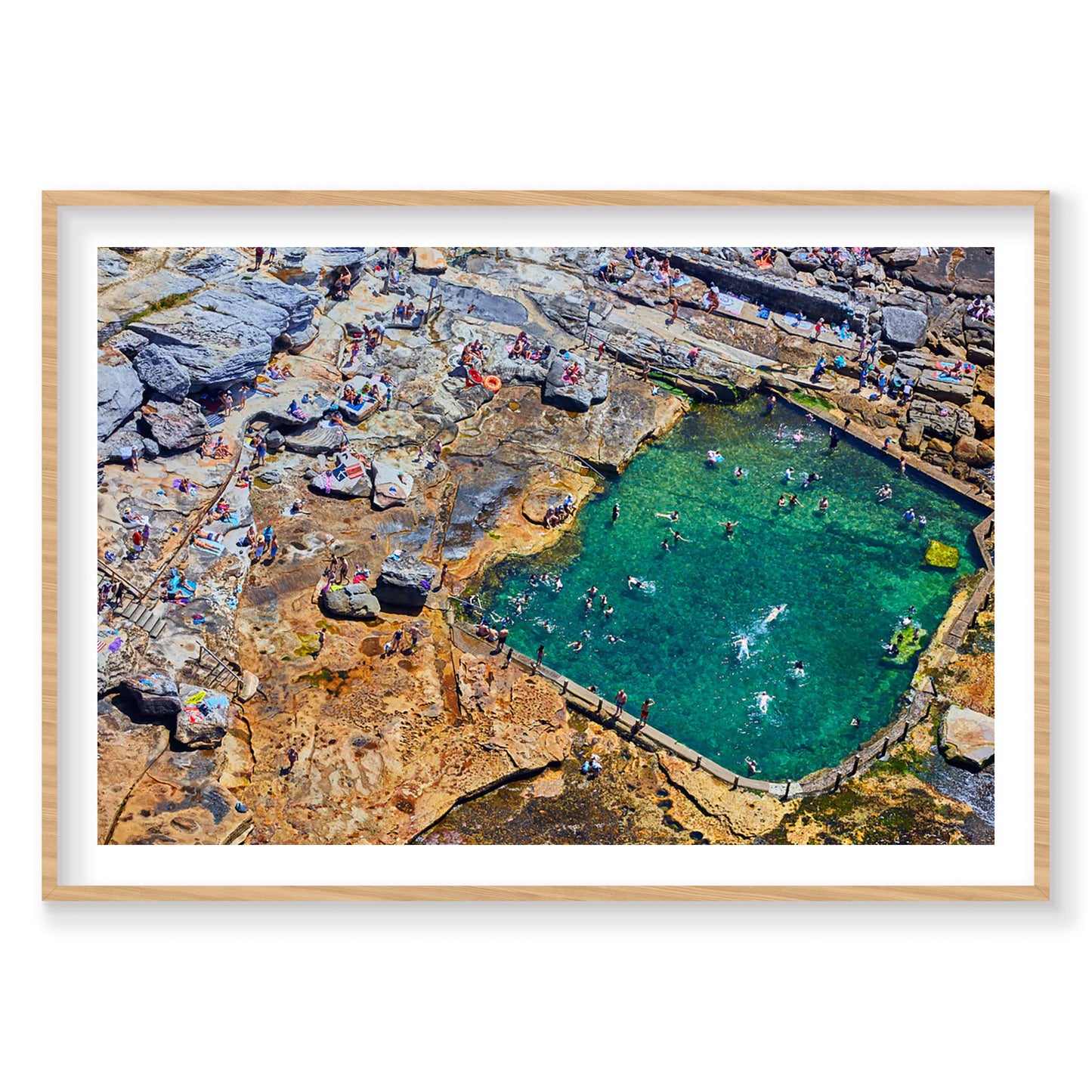 Mahon Pool, Horizontal Print