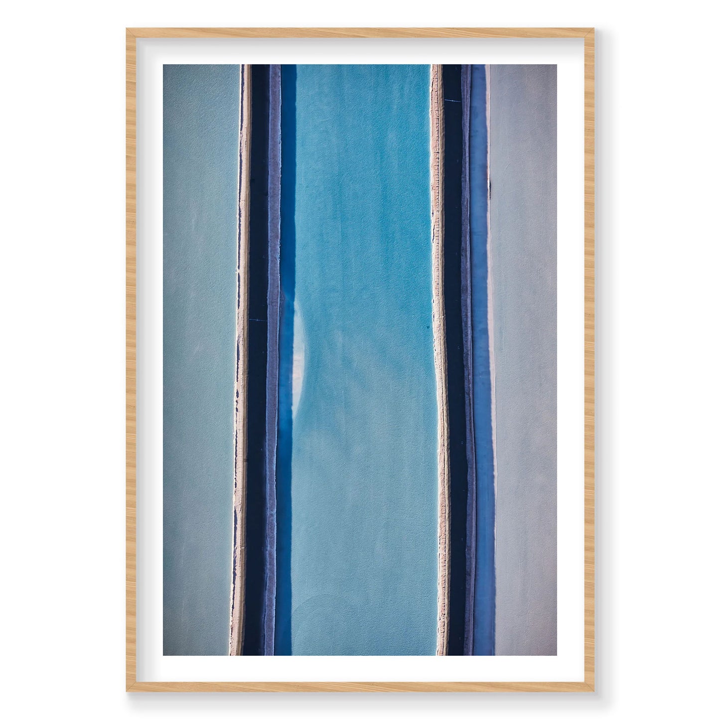 Blue Dye, Moab, Portrait Print