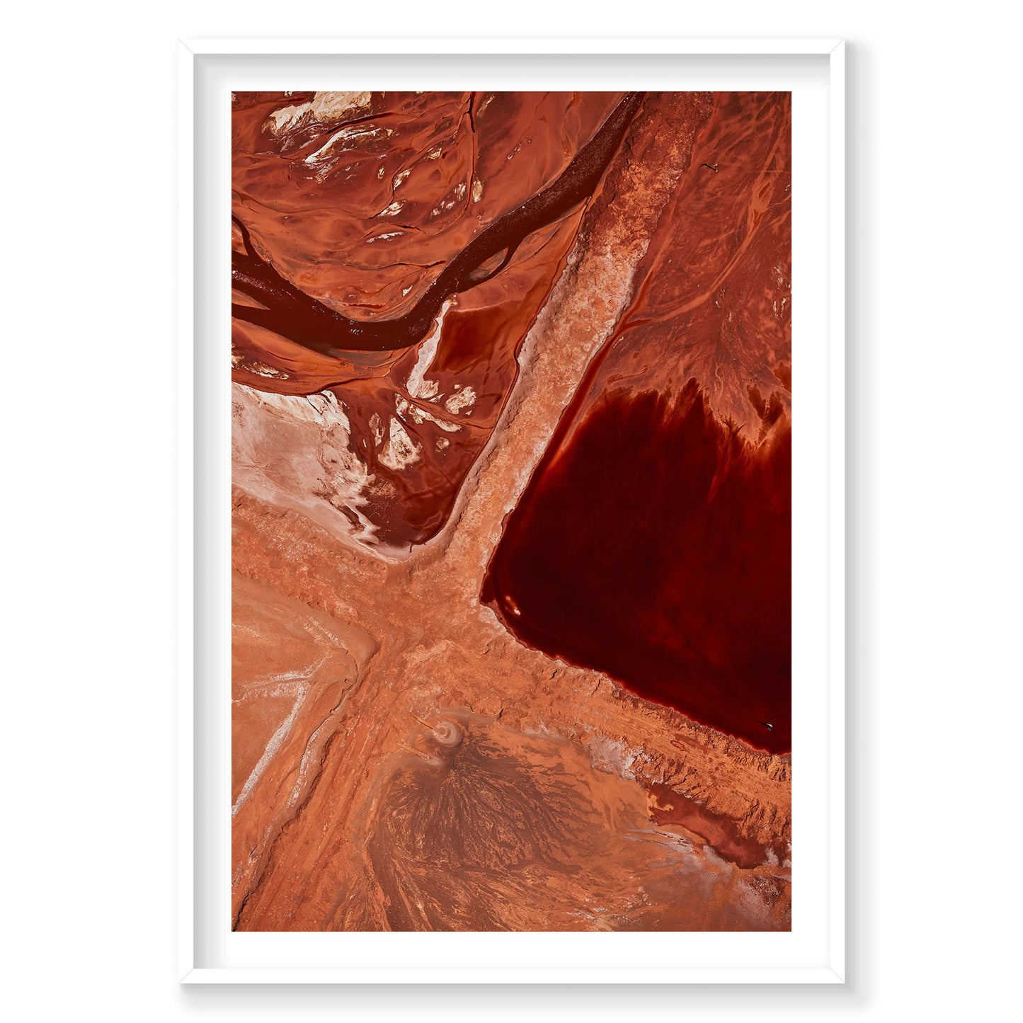 Caustic, Western Australia, Vertical Print