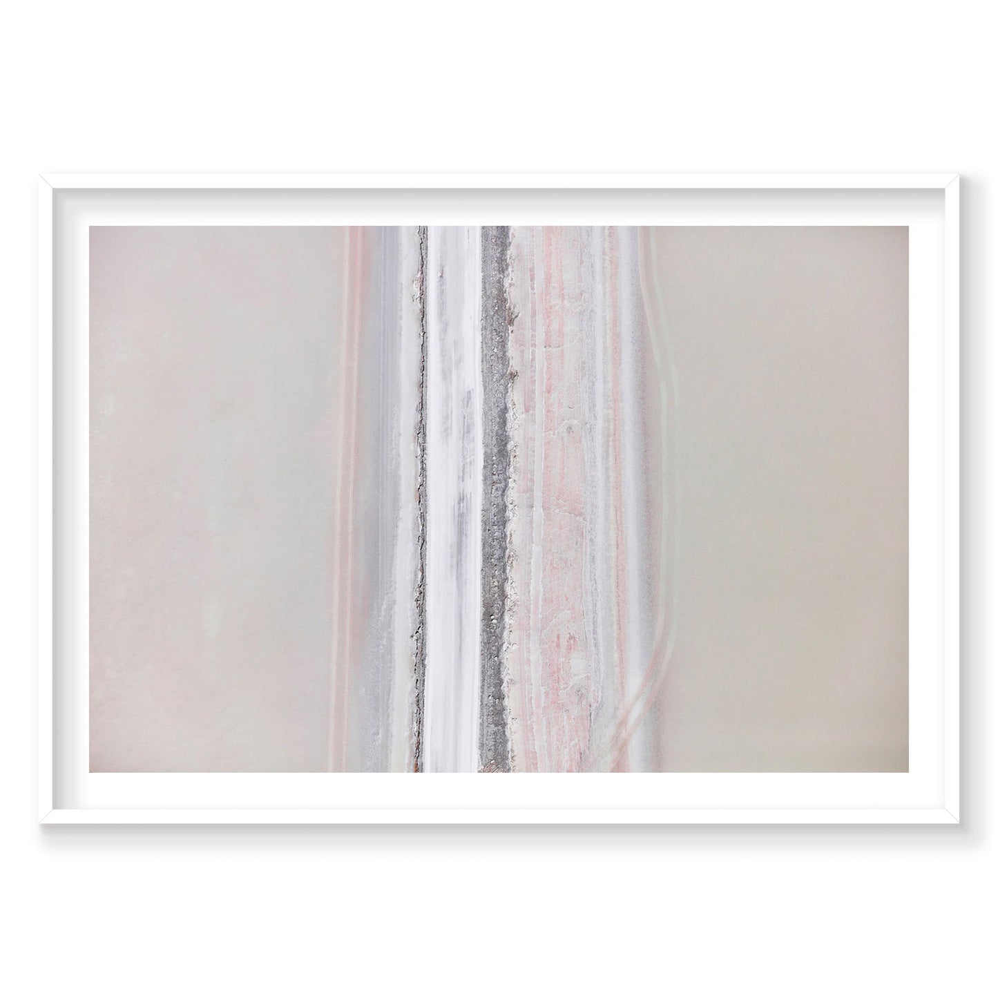 Sun Bleached, Great Salt Lake, Horizontal Print