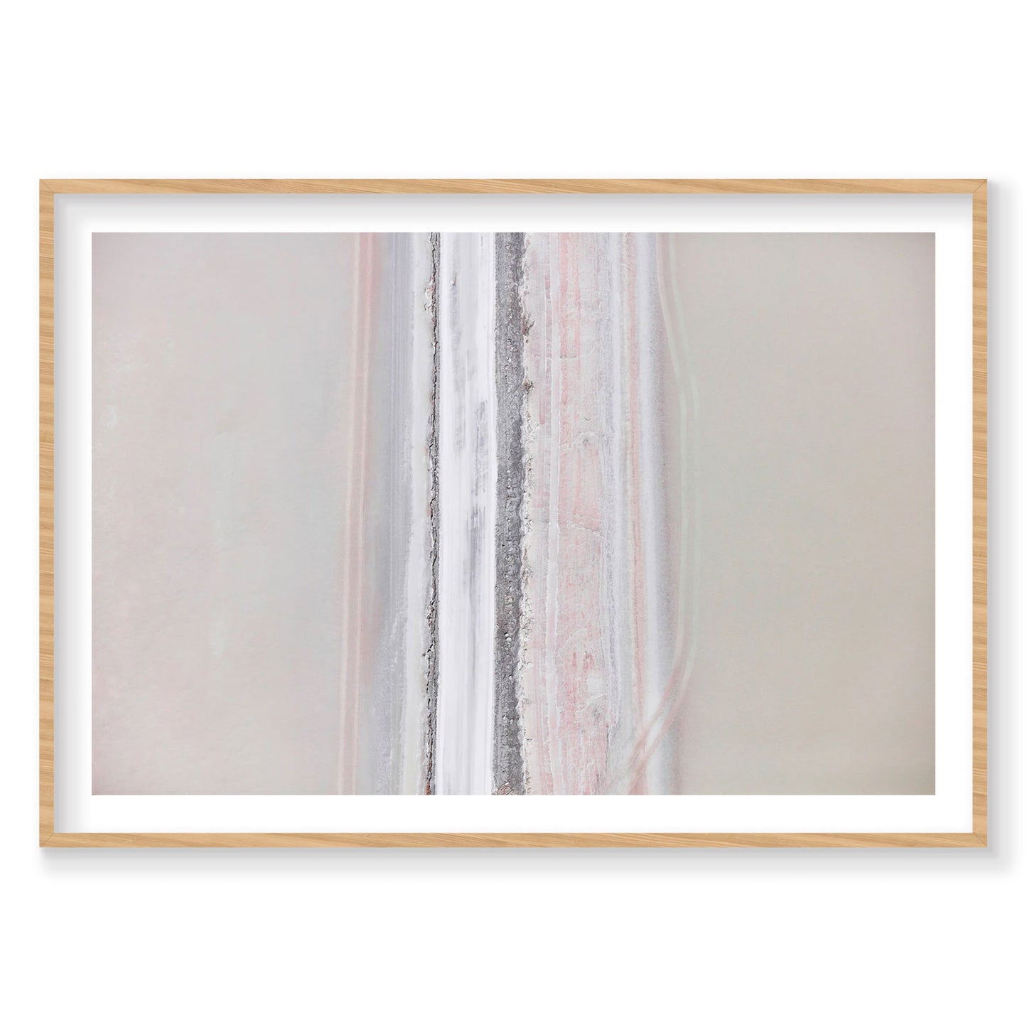 Sun Bleached, Great Salt Lake, Horizontal Print