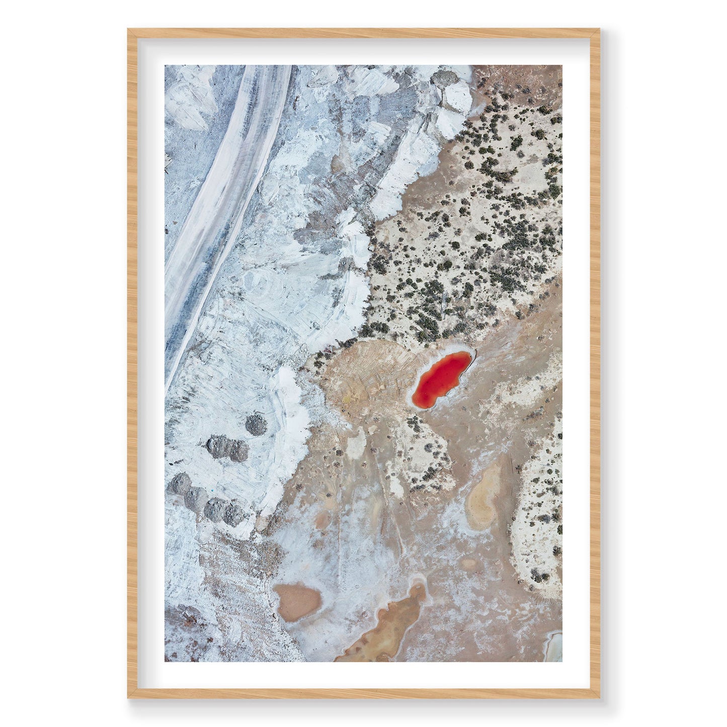 Gemstone, Great Salt Lake, Portrait Print