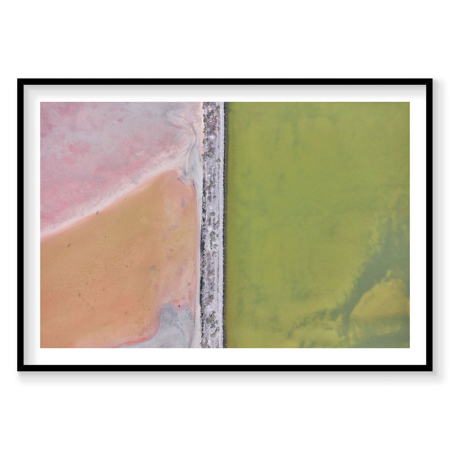 Colour Palette, Great Salt Lake, Horizontal Print
