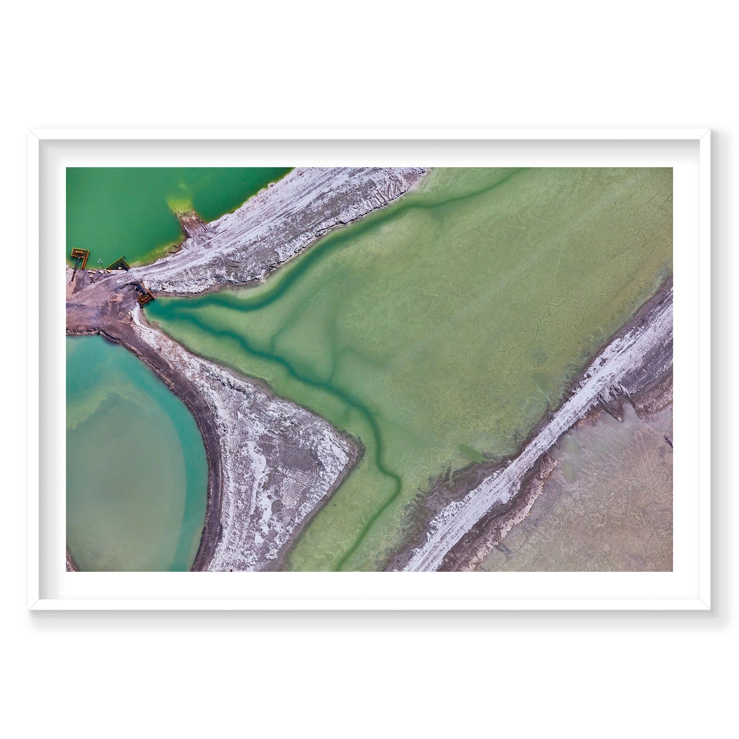 Sulfide, Great Salt Lake, Horizontal Print