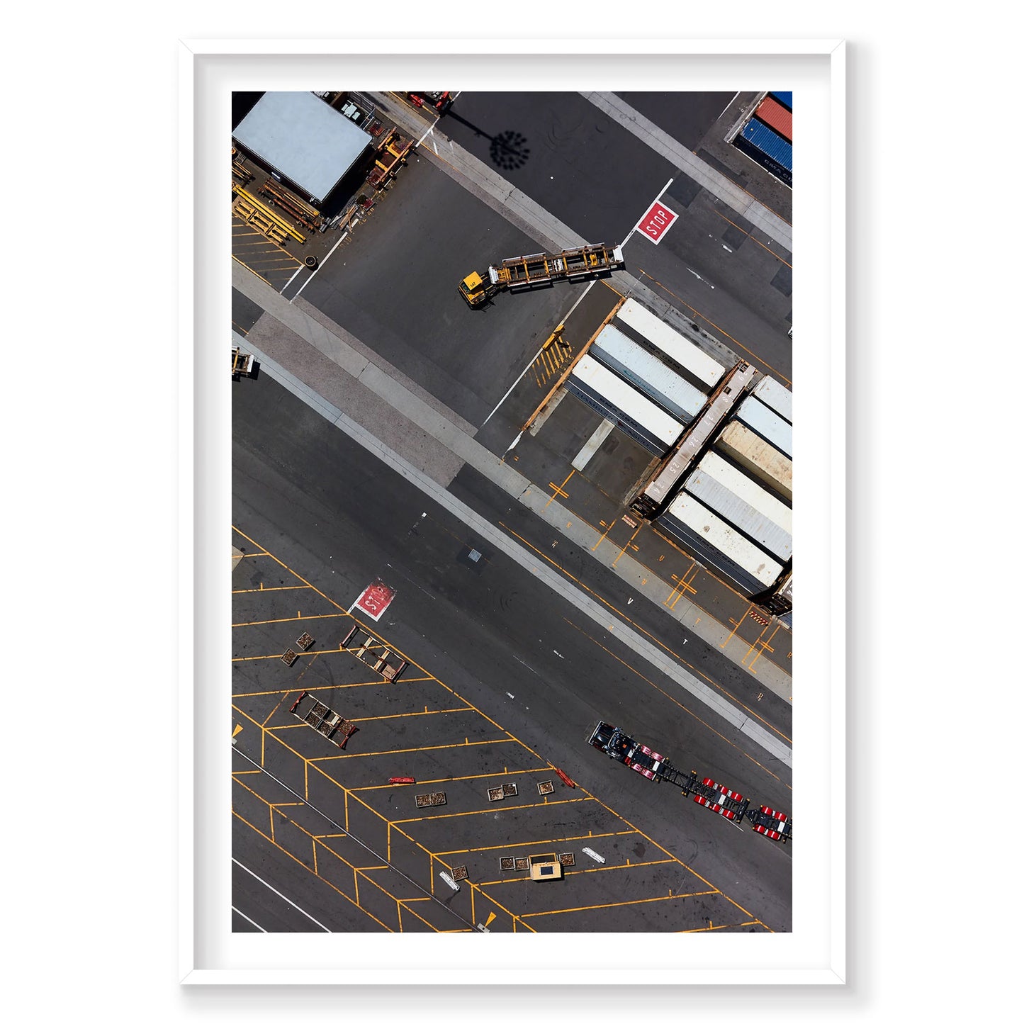 Loading Zone, Botany Bay, Vertical Print