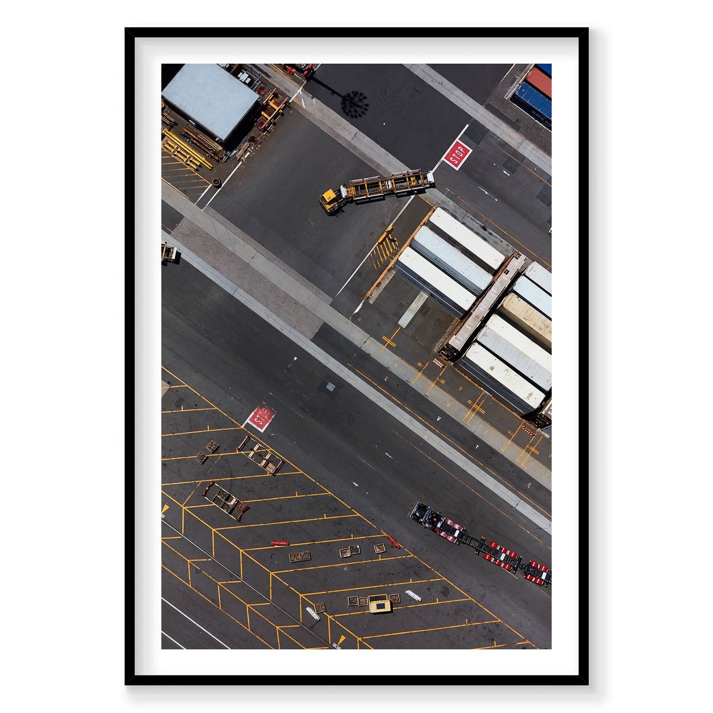 Loading Zone, Botany Bay, Vertical Print