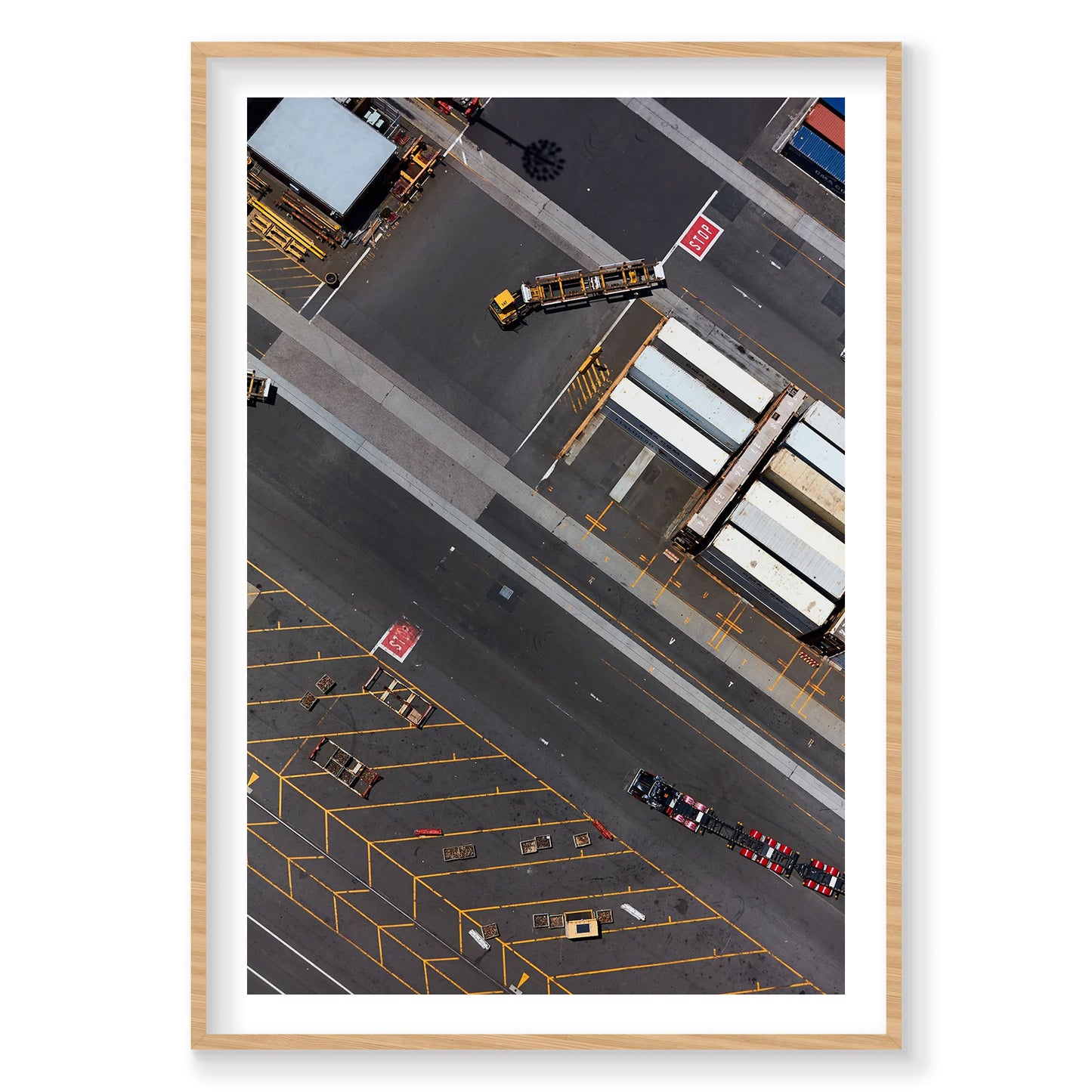 Loading Zone, Botany Bay, Vertical Print
