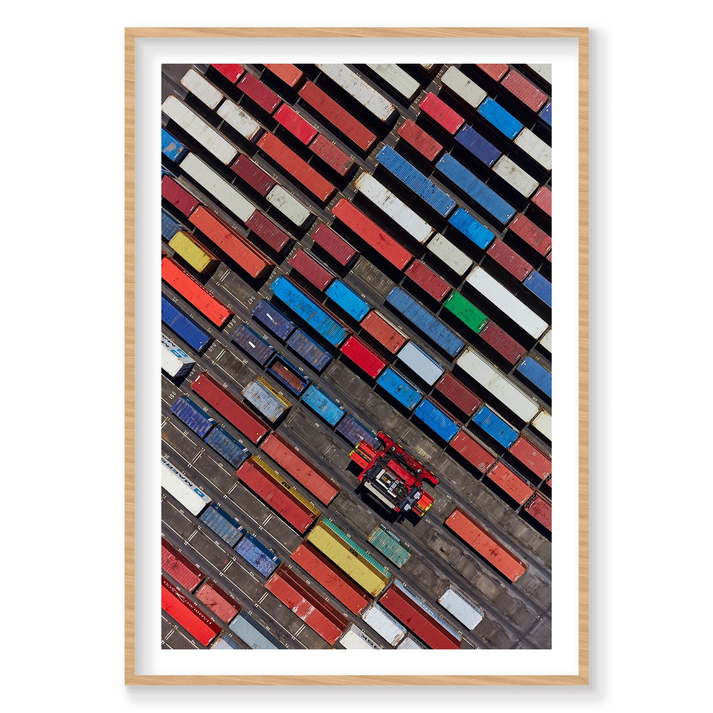 Cargo, Botany Bay, Vertical Print