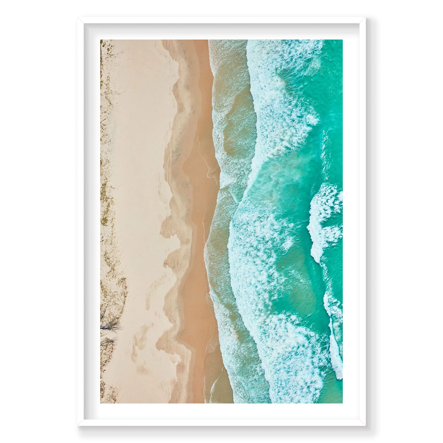 Waves, Byron Bay, Vertical Print