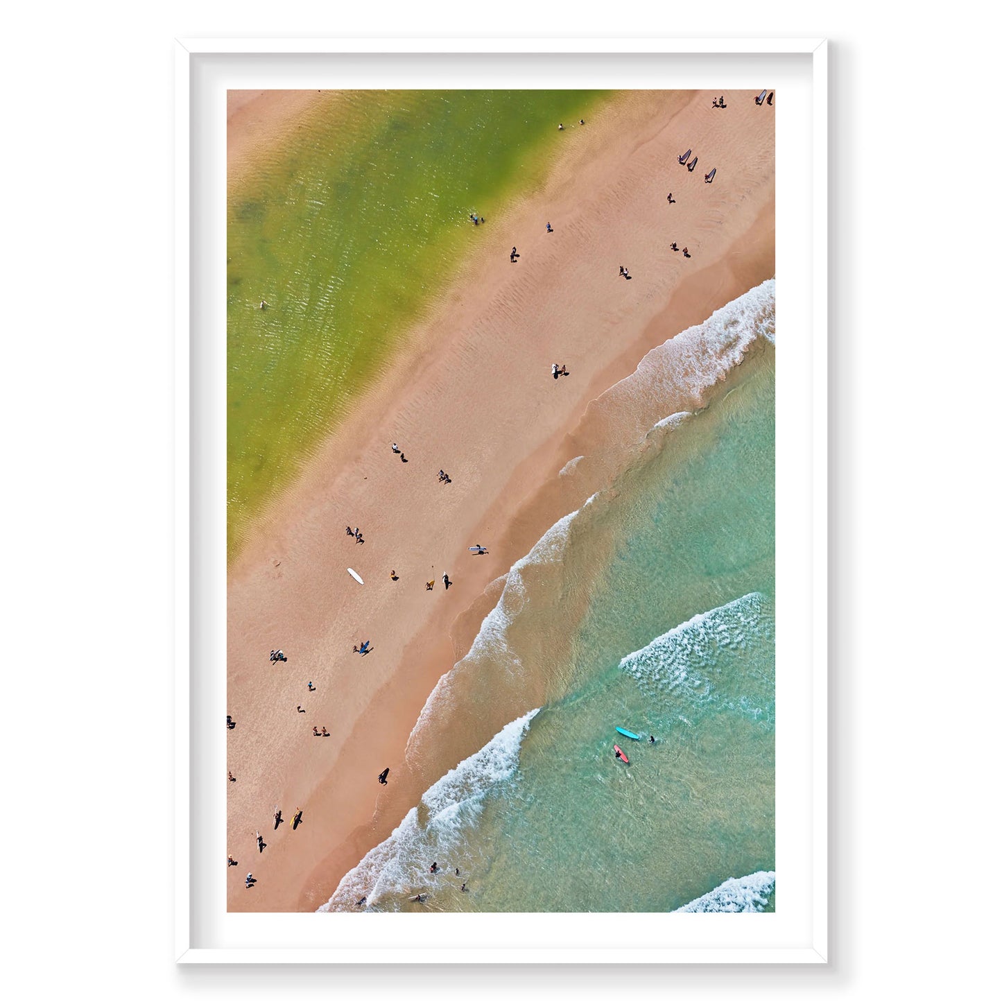 The Pass, Byron Bay, Vertical Print