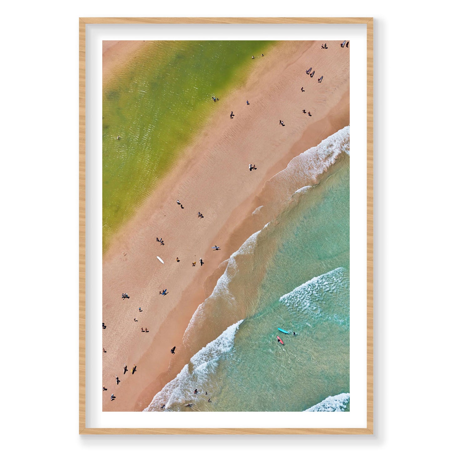 The Pass, Byron Bay, Vertical Print