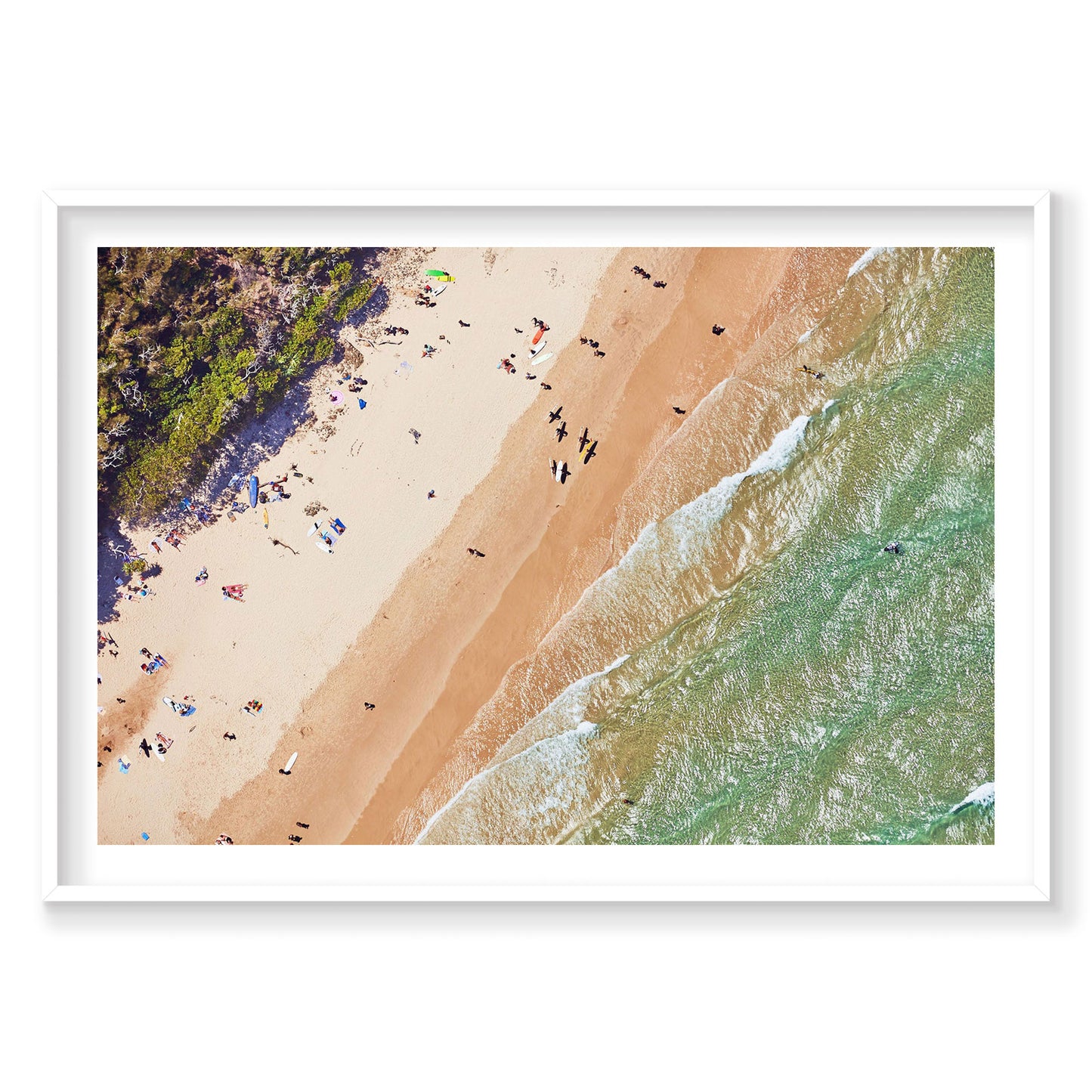 Main Beach, Byron Bay, Horizontal Print