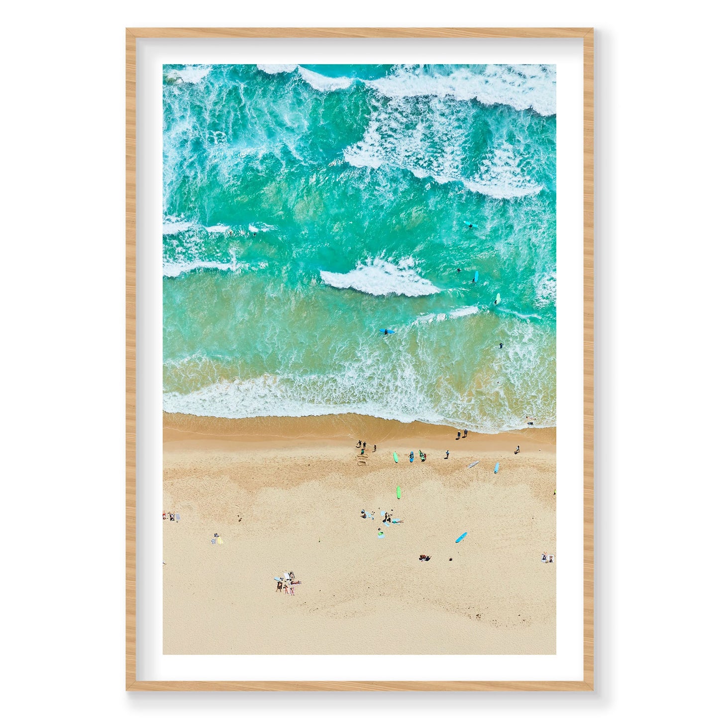 Tallow Beach, Byron Bay, Vertical Print