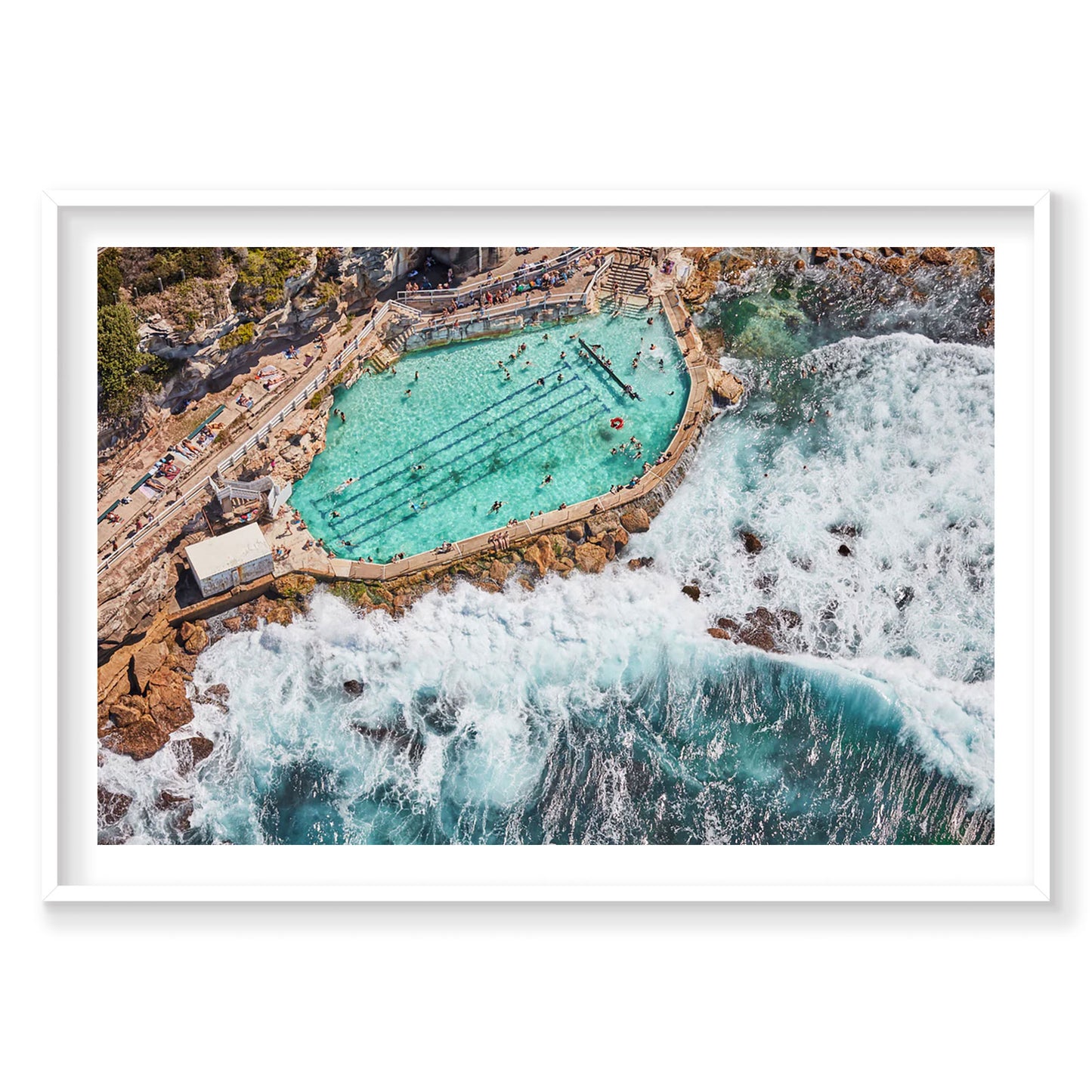 Bronte Baths, Horizontal Print