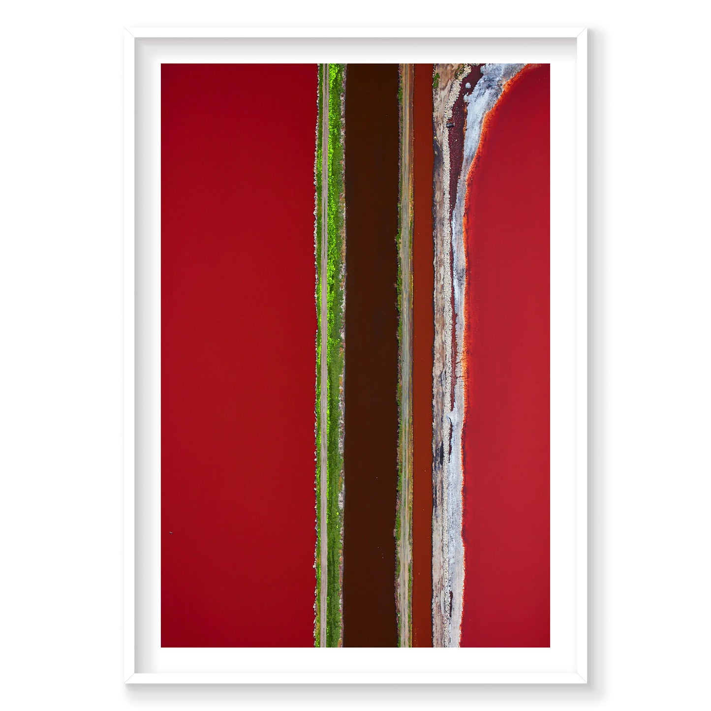 Laneways, San Francisco Bay, Vertical Print