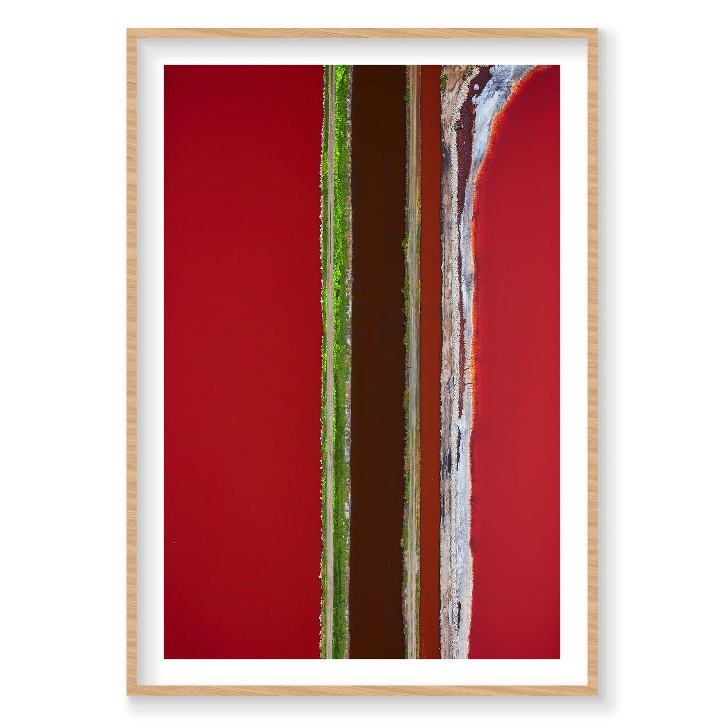 Laneways, San Francisco Bay, Vertical Print