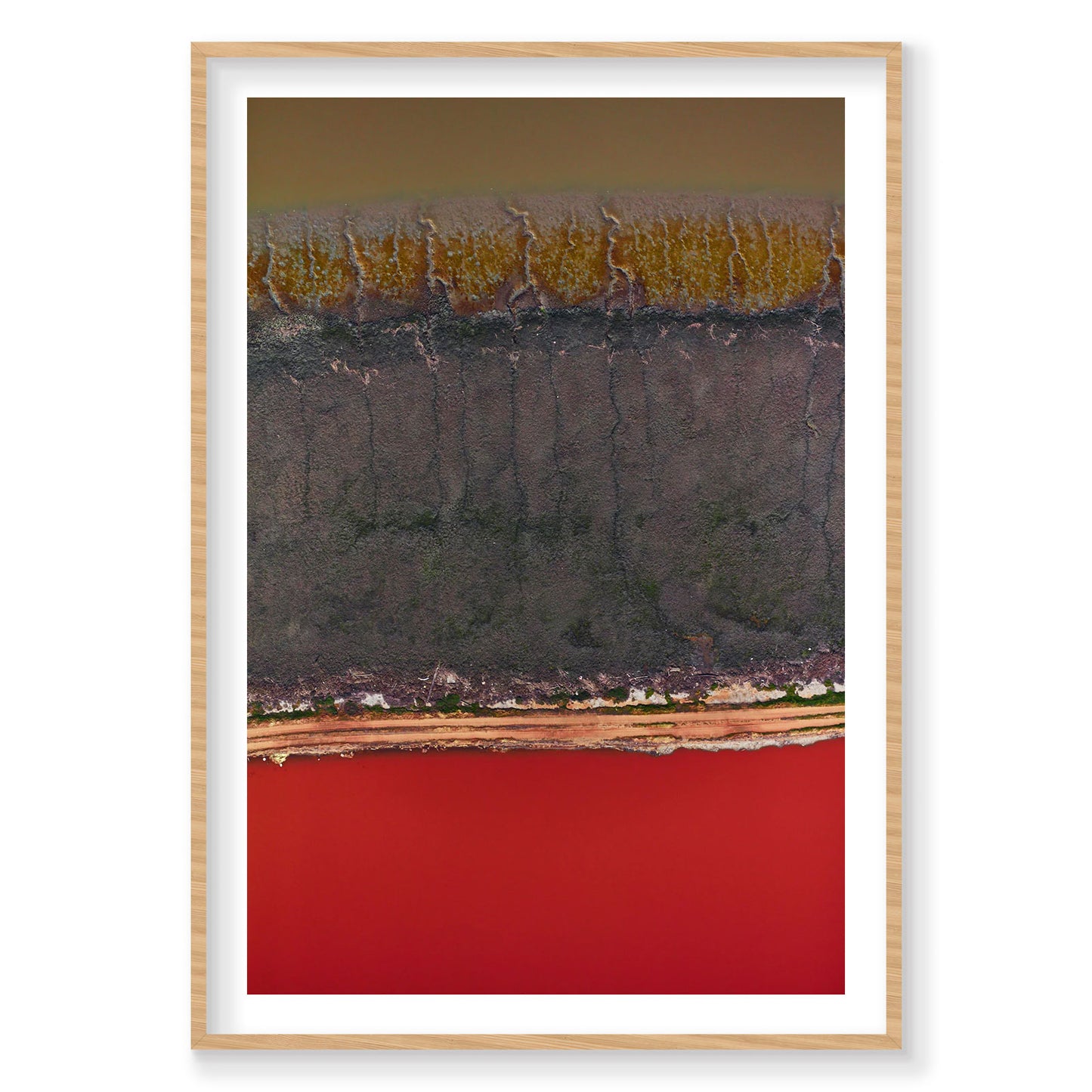 Lightning, San Francisco Bay, Vertical Print