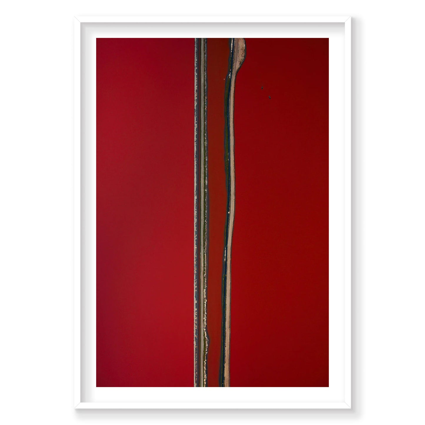 Parallel, San Francisco Bay, Vertical Print