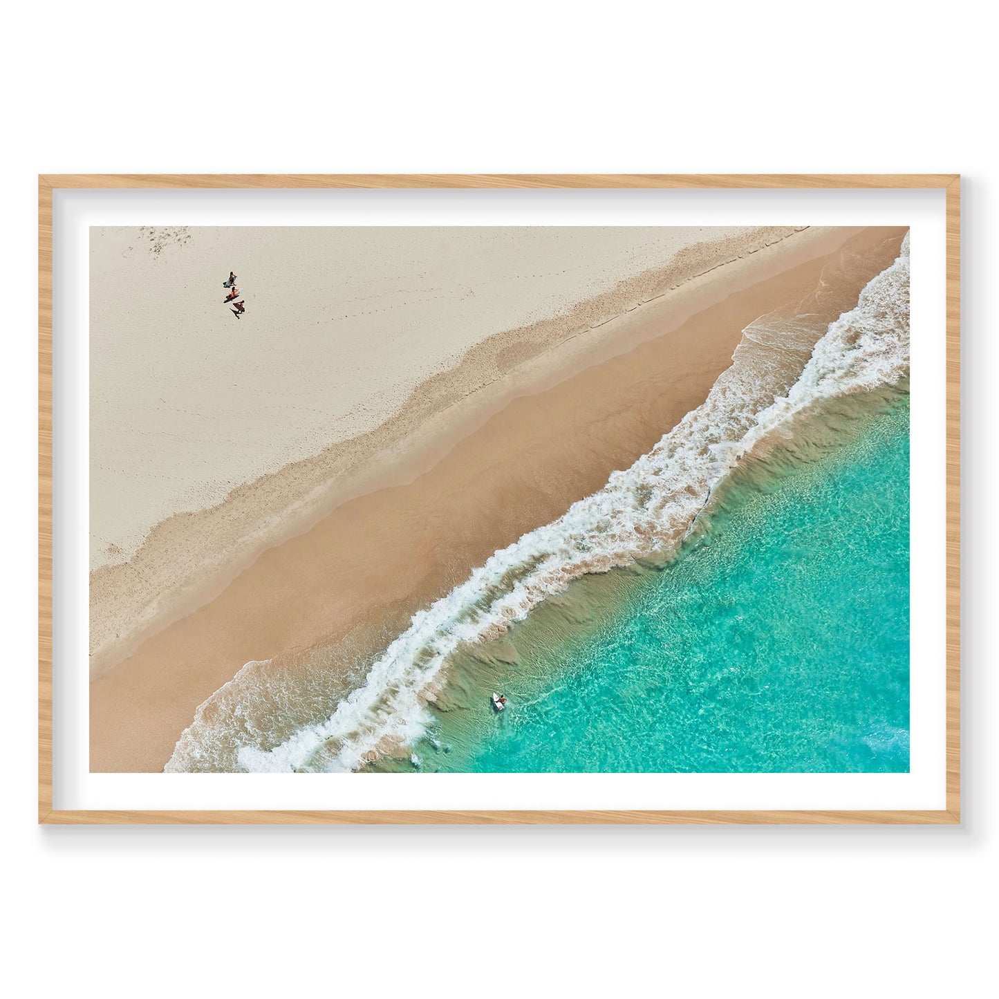 Wategos Surfers, Byron Bay, Horizontal Print