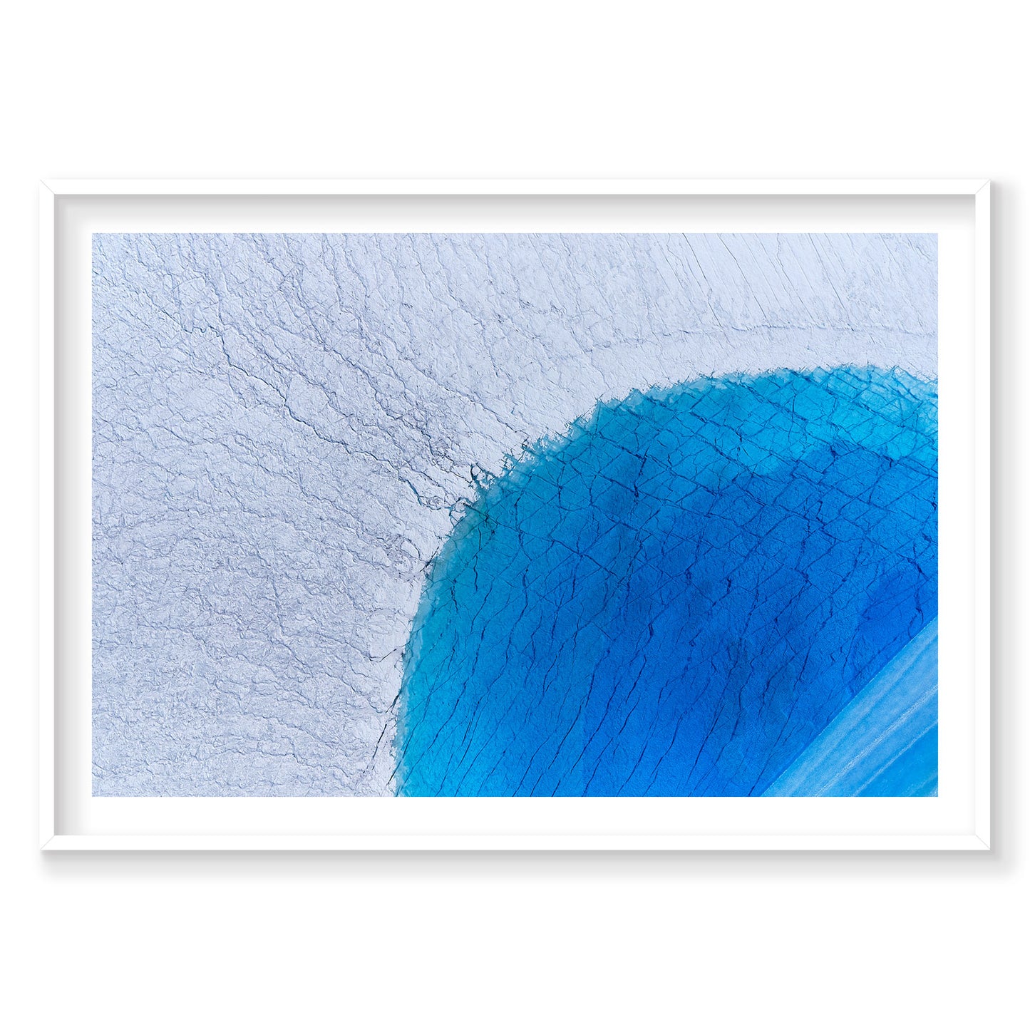 Meltwater, Greenland, Horizontal Print