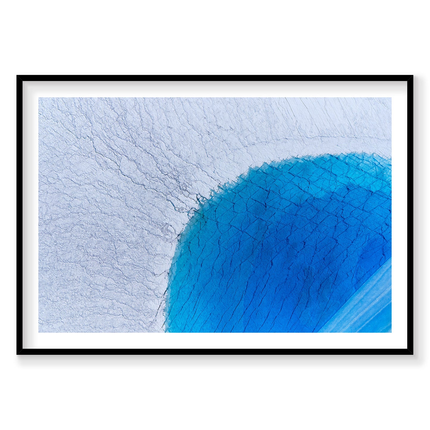 Meltwater, Greenland, Horizontal Print