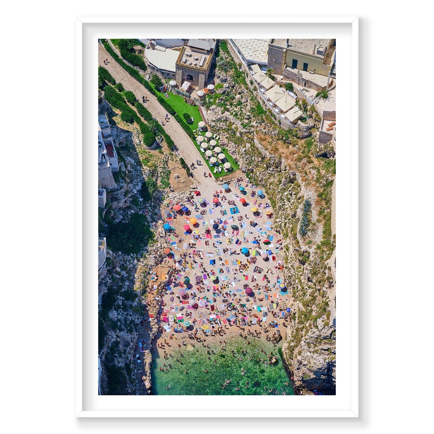 Polignano a Mare, Italy, Vertical Print