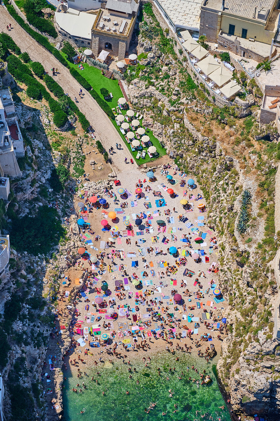 Polignano a Mare, Italy, Vertical Print
