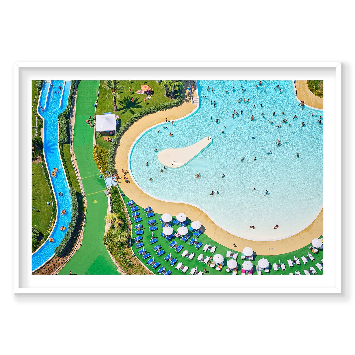 Aquapark Egnazia, Italy, Horizontal Print