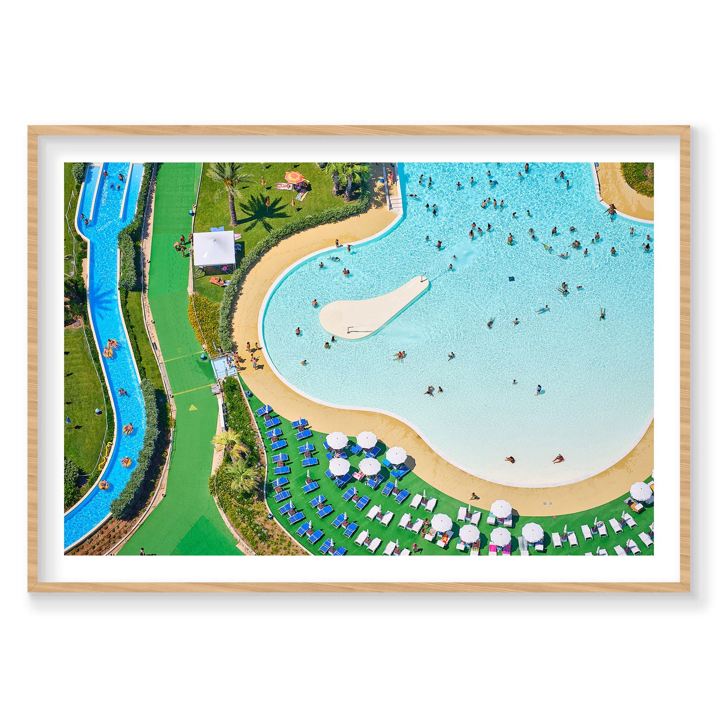 Aquapark Egnazia, Italy, Horizontal Print