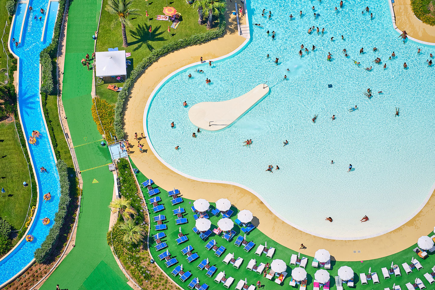 Aquapark Egnazia, Italy, Horizontal Print