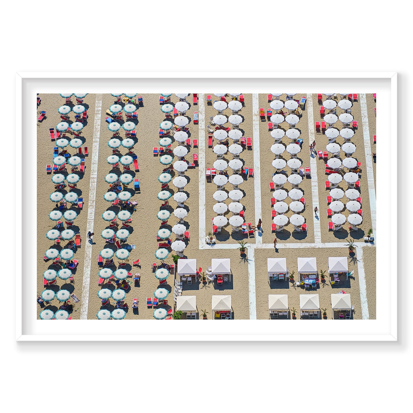 Take A Seat, Italy, Horizontal Print